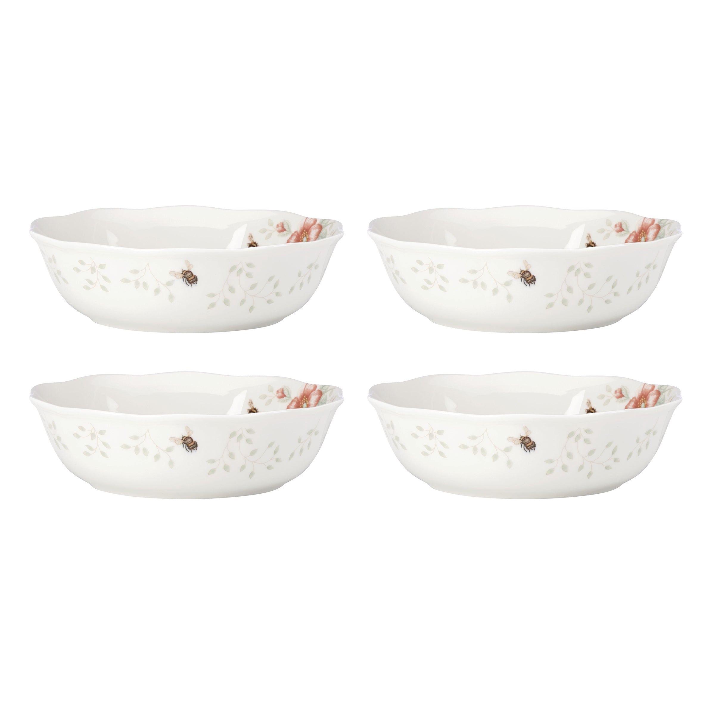 Butterfly Meadow Soup Bowls   Set of 4