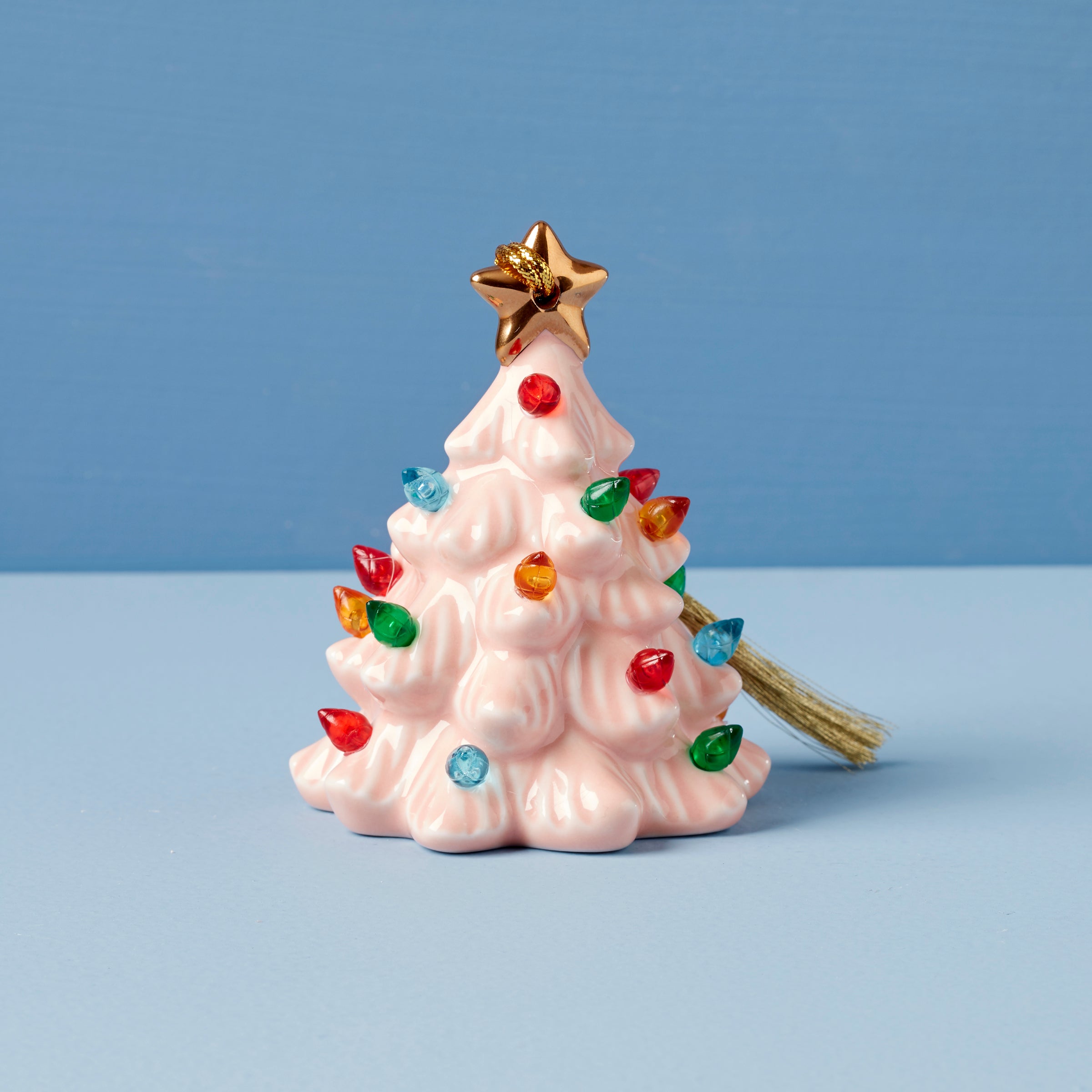 Alternative view of Treasured Traditions Pink Lit Tree Ornament