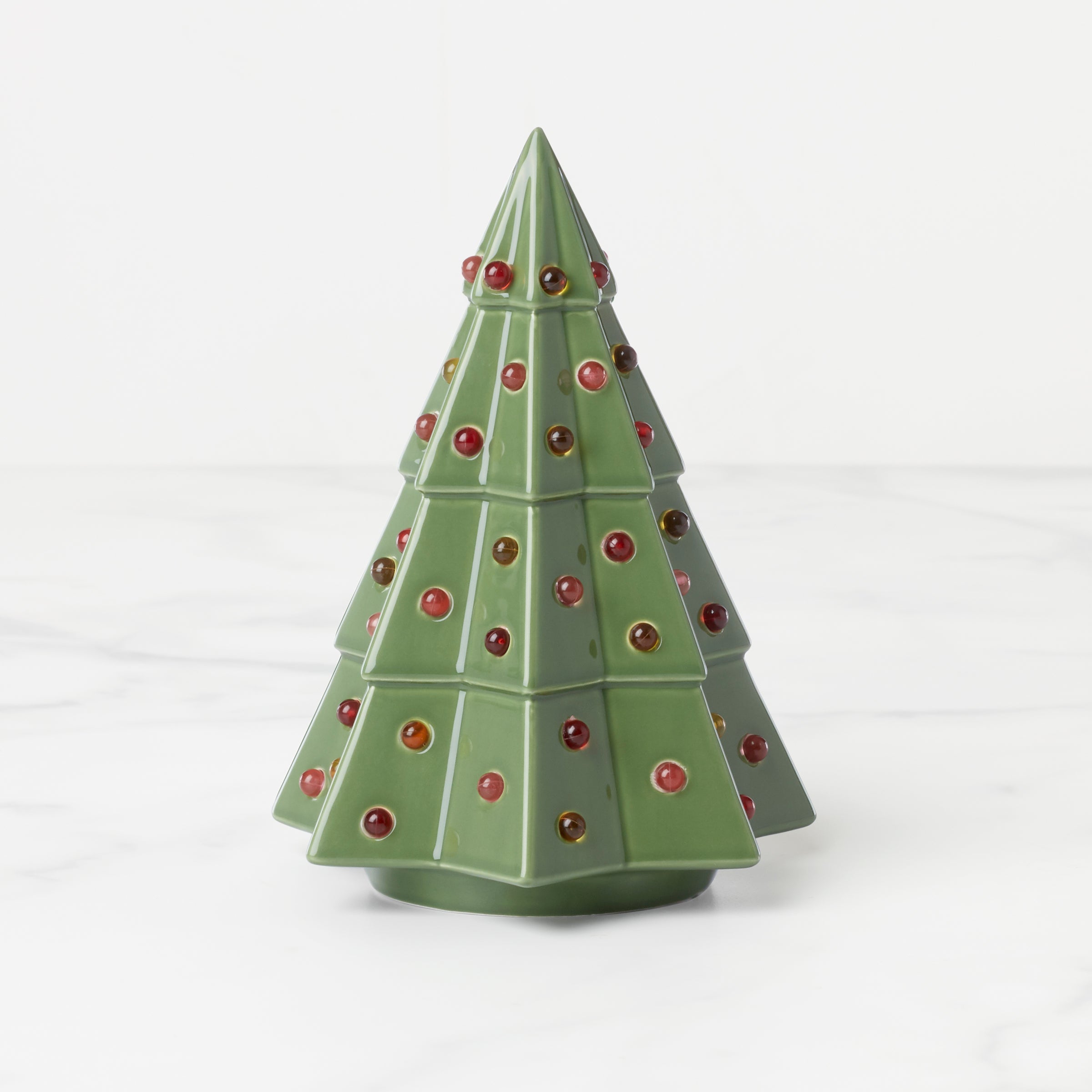 Alternative view of Evergreen Small Lit Tree Figurine