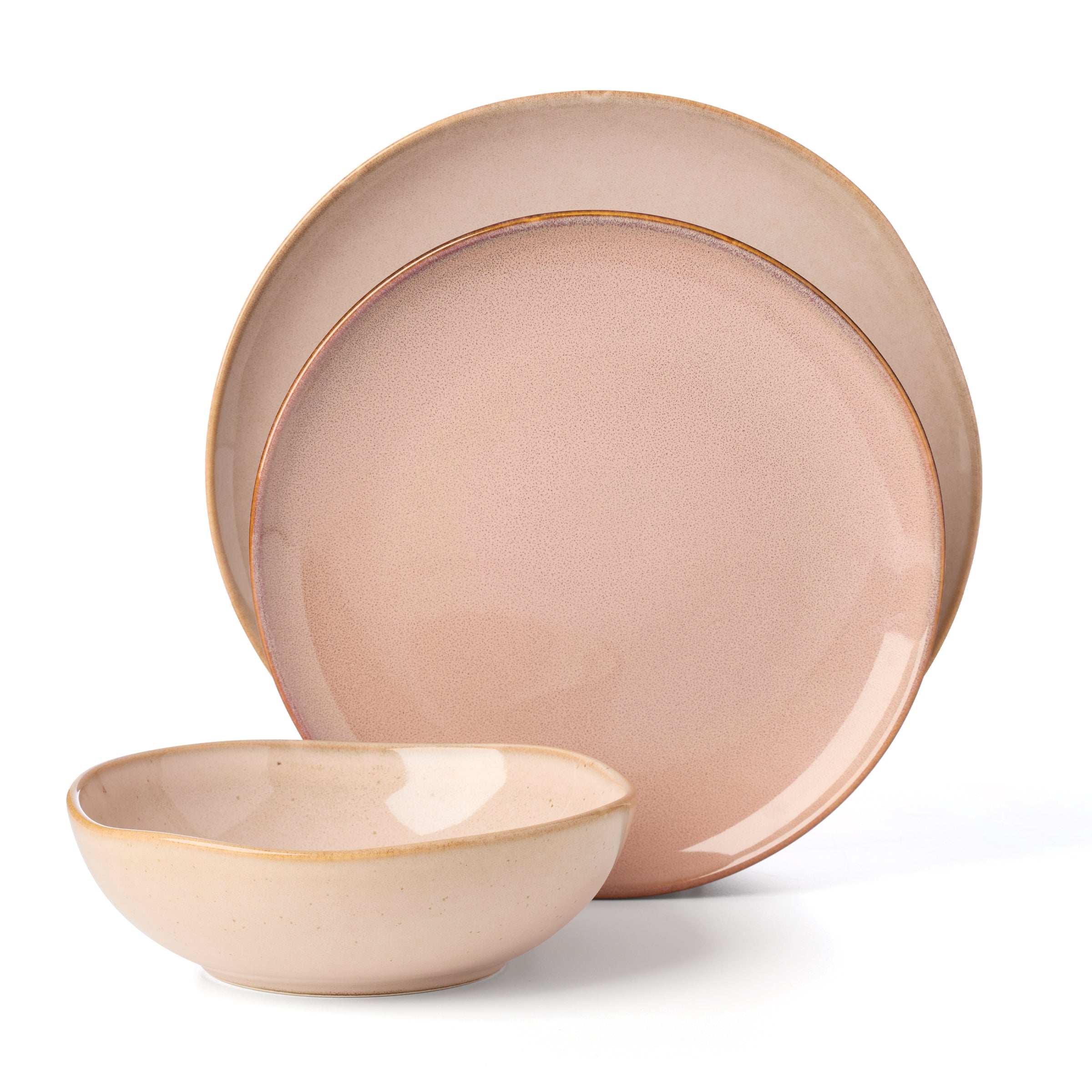 Organic Shades Clay 12 Piece Dinnerware Set - Image 6