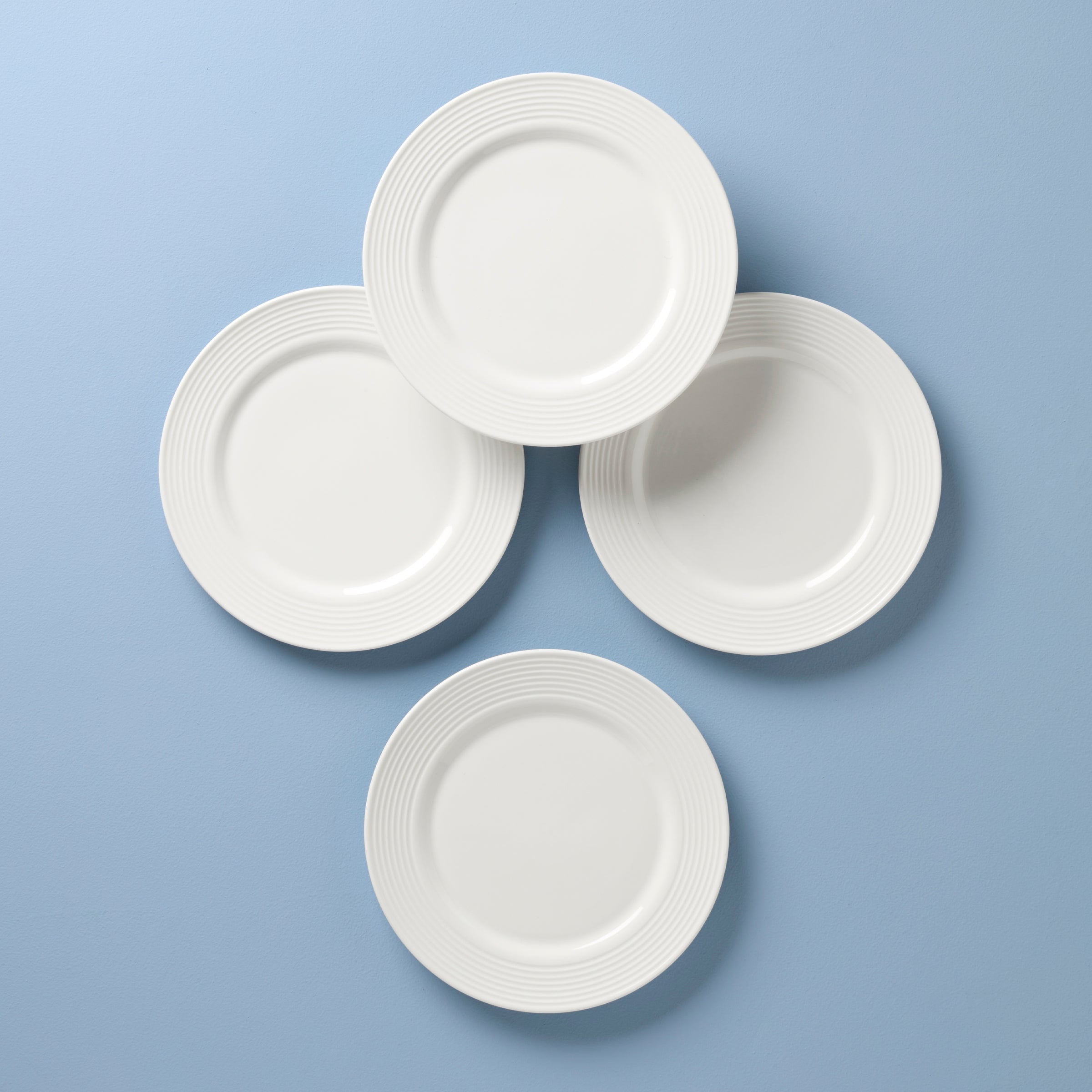 Tin Can Alley Accent Plates   Set of 4