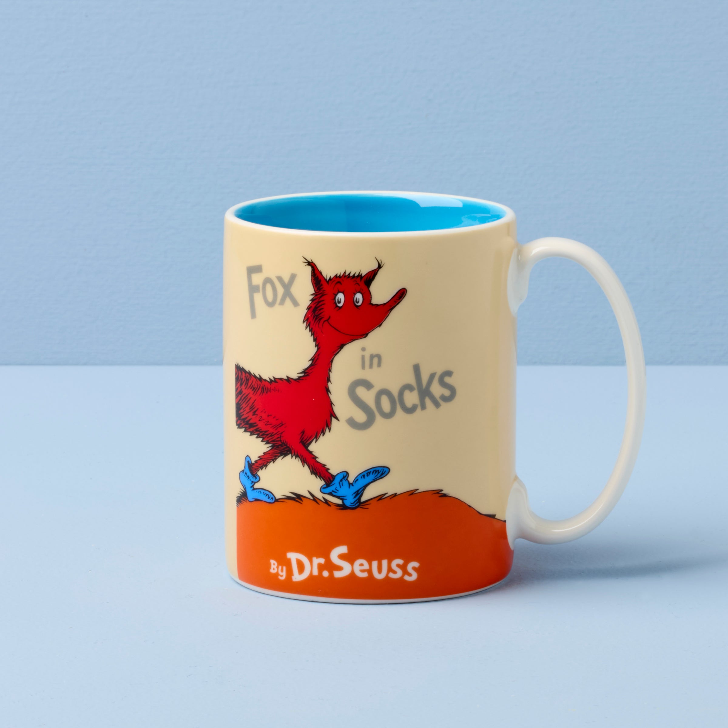 Alternative view of Dr. Seuss' Fox in Socks Mug