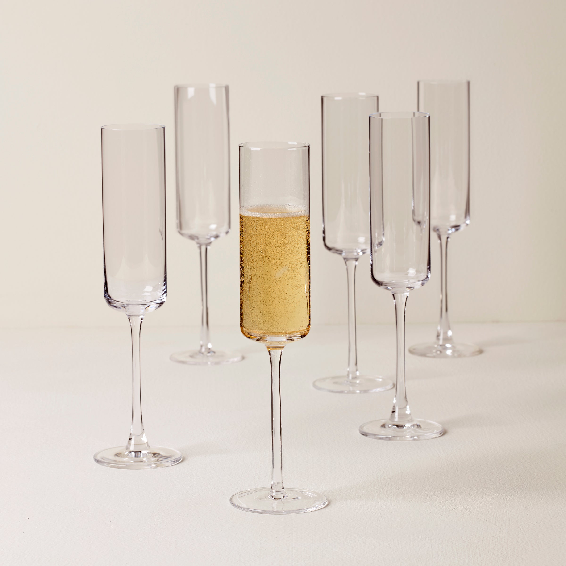Tuscany Classics Straight Flute Glasses Set Of 6 - Image 2