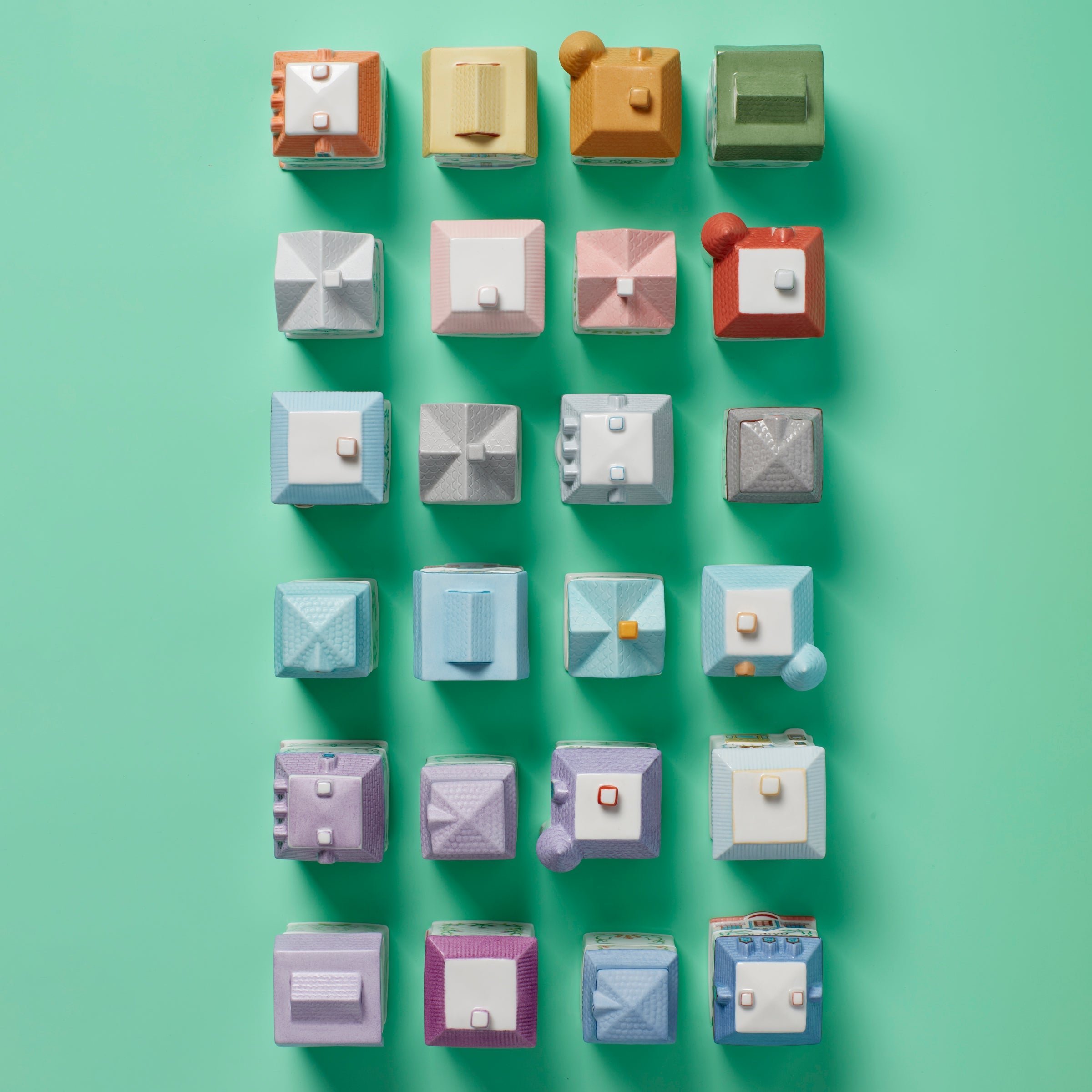 Lenox Spice Village 6 Piece Rustic Row Spice Jar Set - Image 6