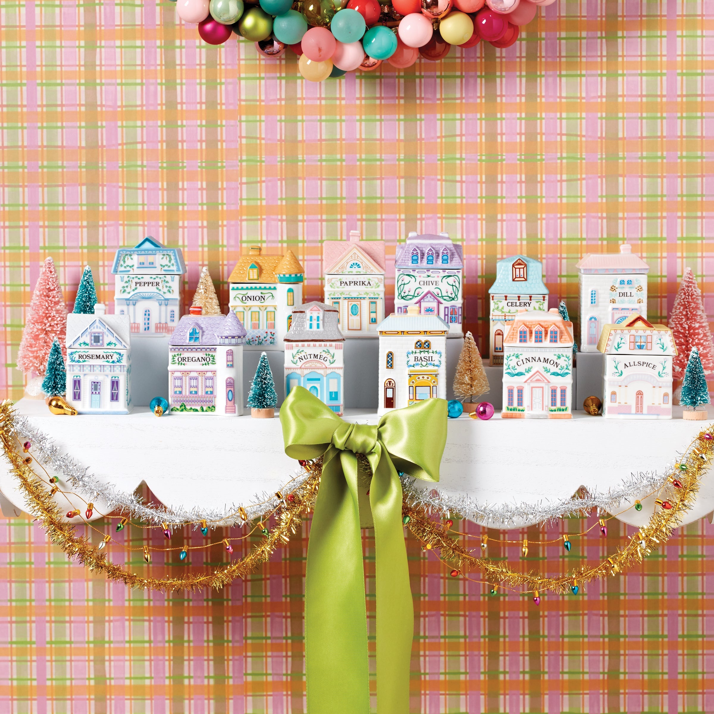 Lenox Spice Village 6 Piece Savory Street Spice Jar Set - Image 5