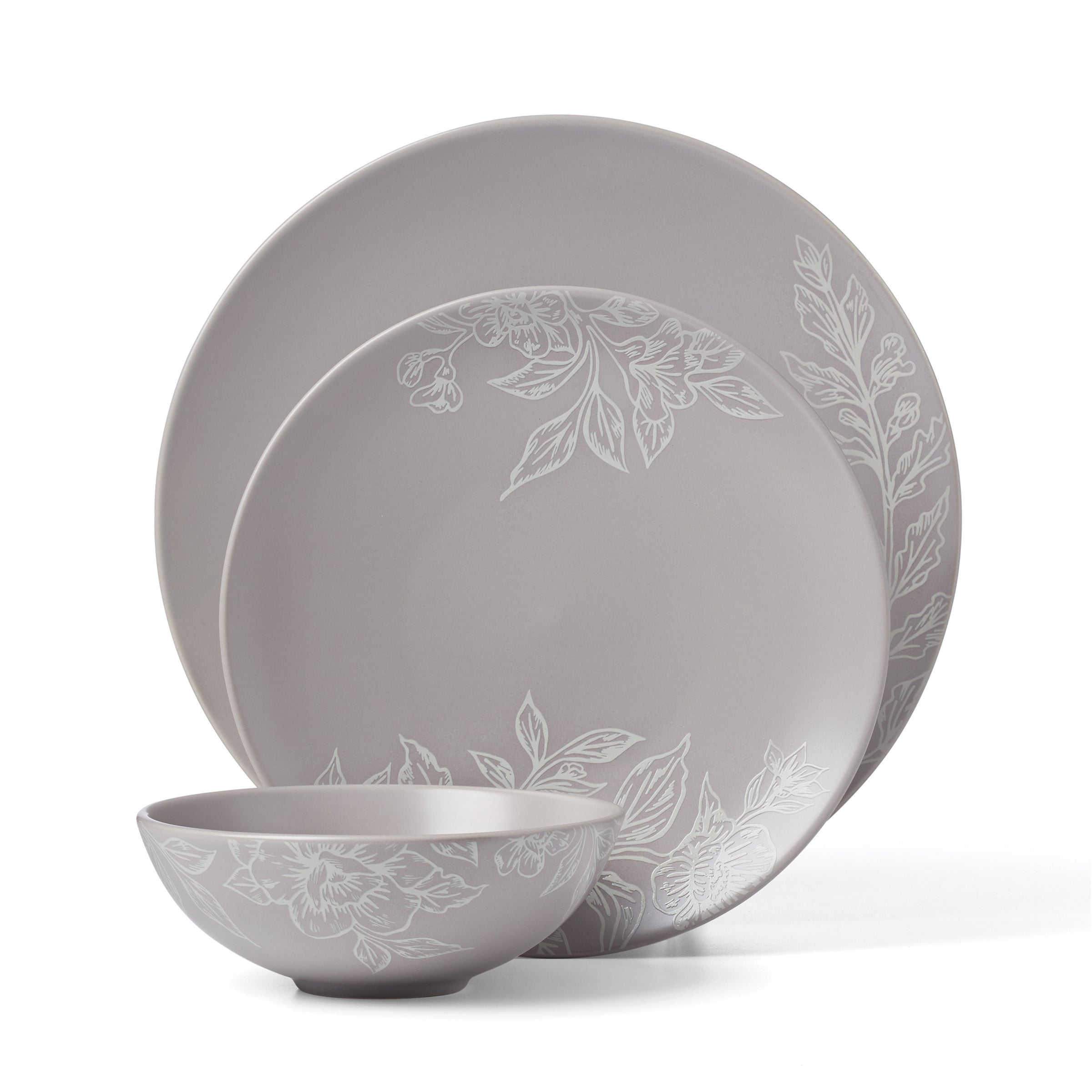 Alternative view of Roseto Pumice 12 Piece Dinnerware Set