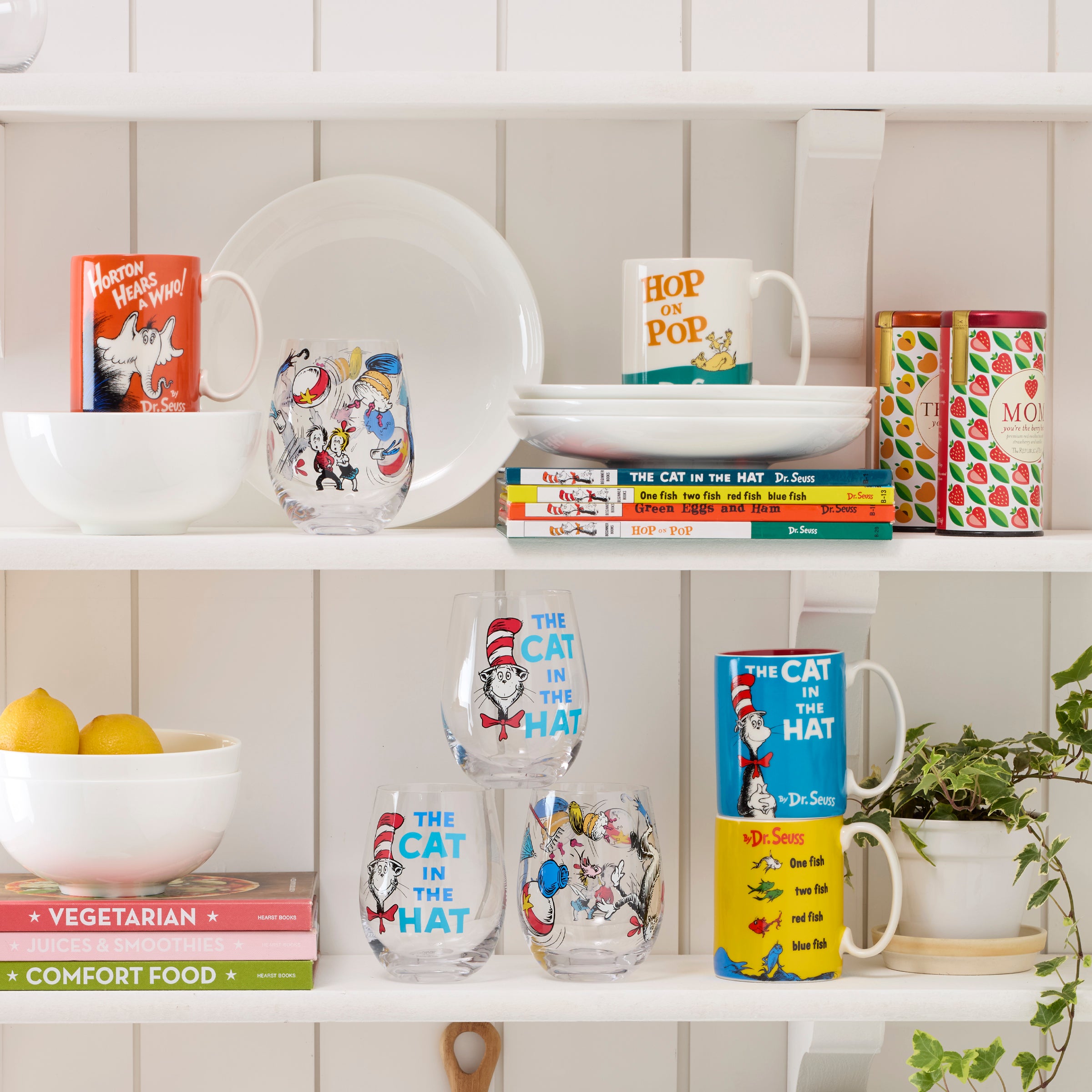 Alternative view of Cat In The Hat Tumblers, Set of 4