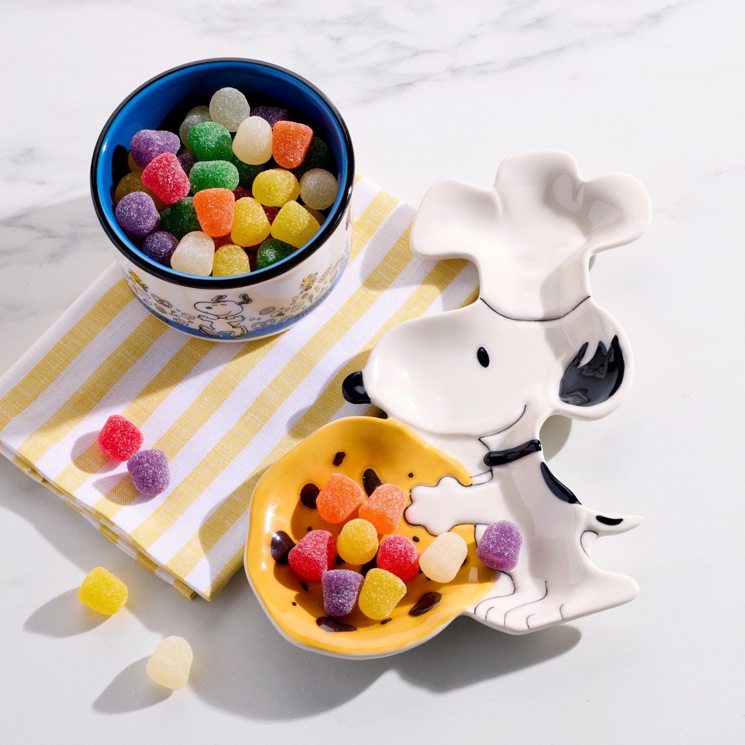 Alternative view of Chef Snoopy Candy Dish