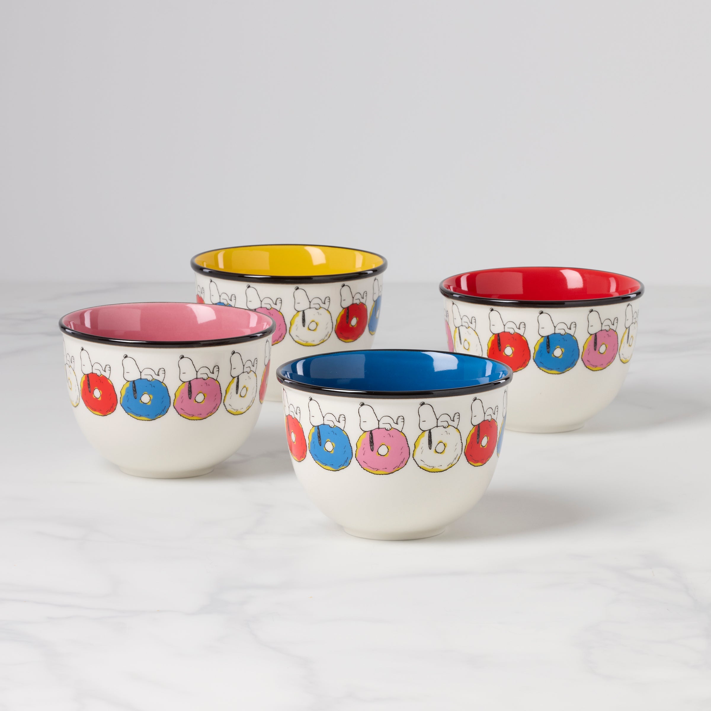 Chef Snoopy Dessert Bowls   Set of 4
