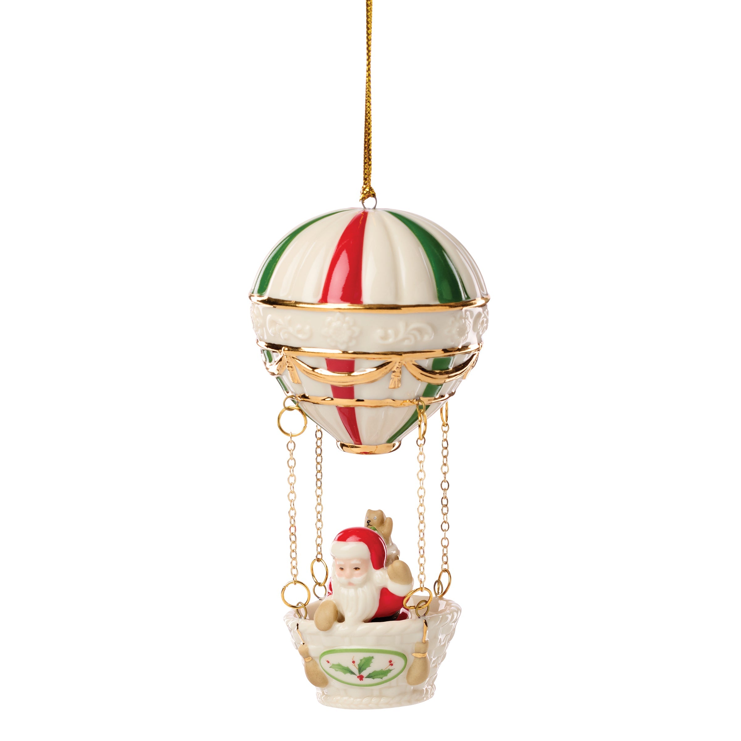 Christmas Hot Air Balloon Ornament - Image 5