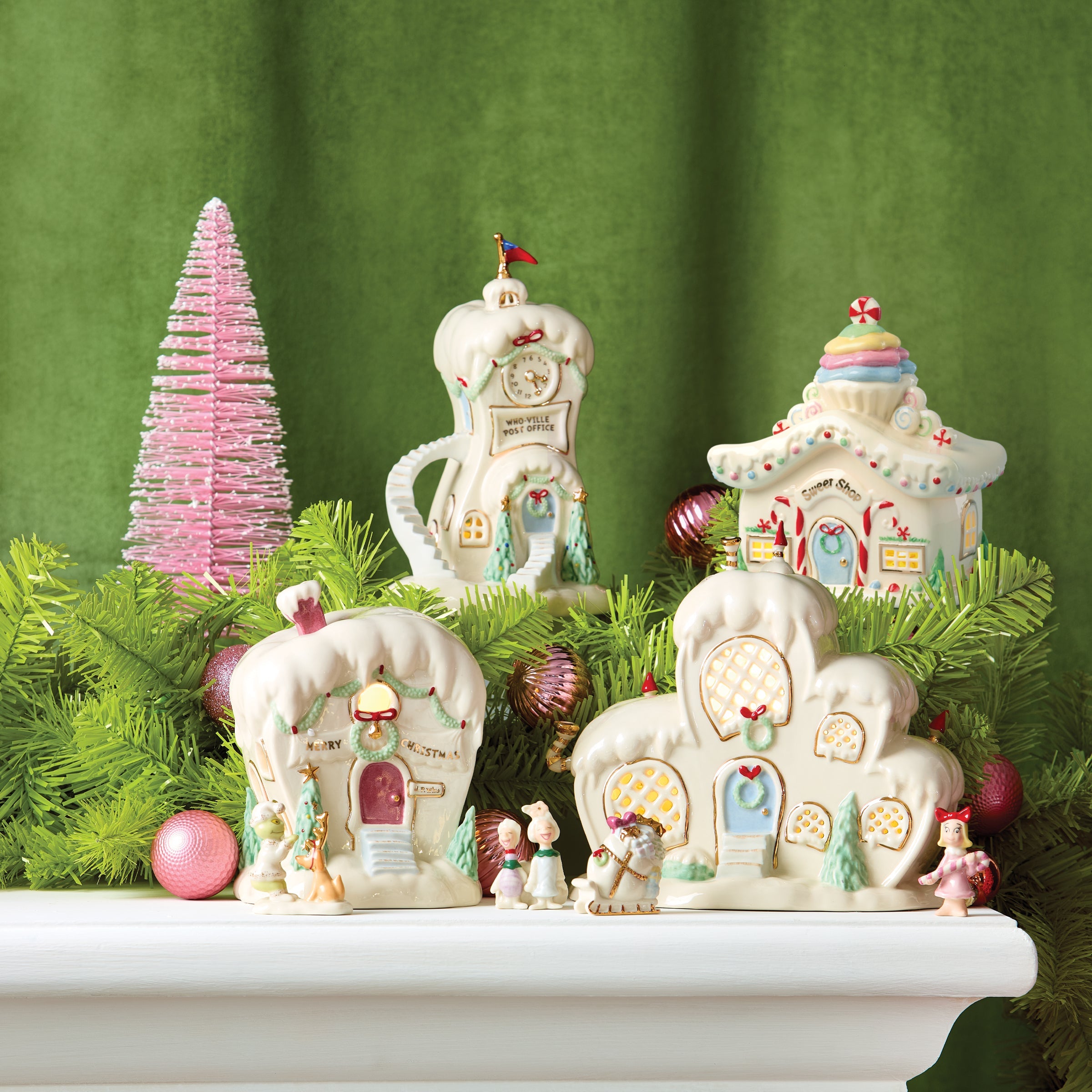 Who Ville Sweet Shop Lit Figurine - Image 5