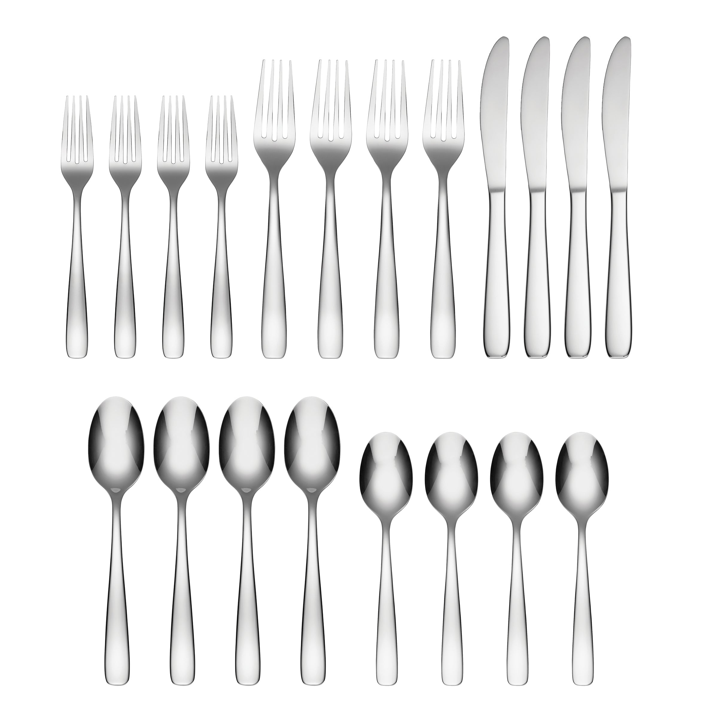 Alternative view of Bourne Mirror 20 Piece Flatware Set