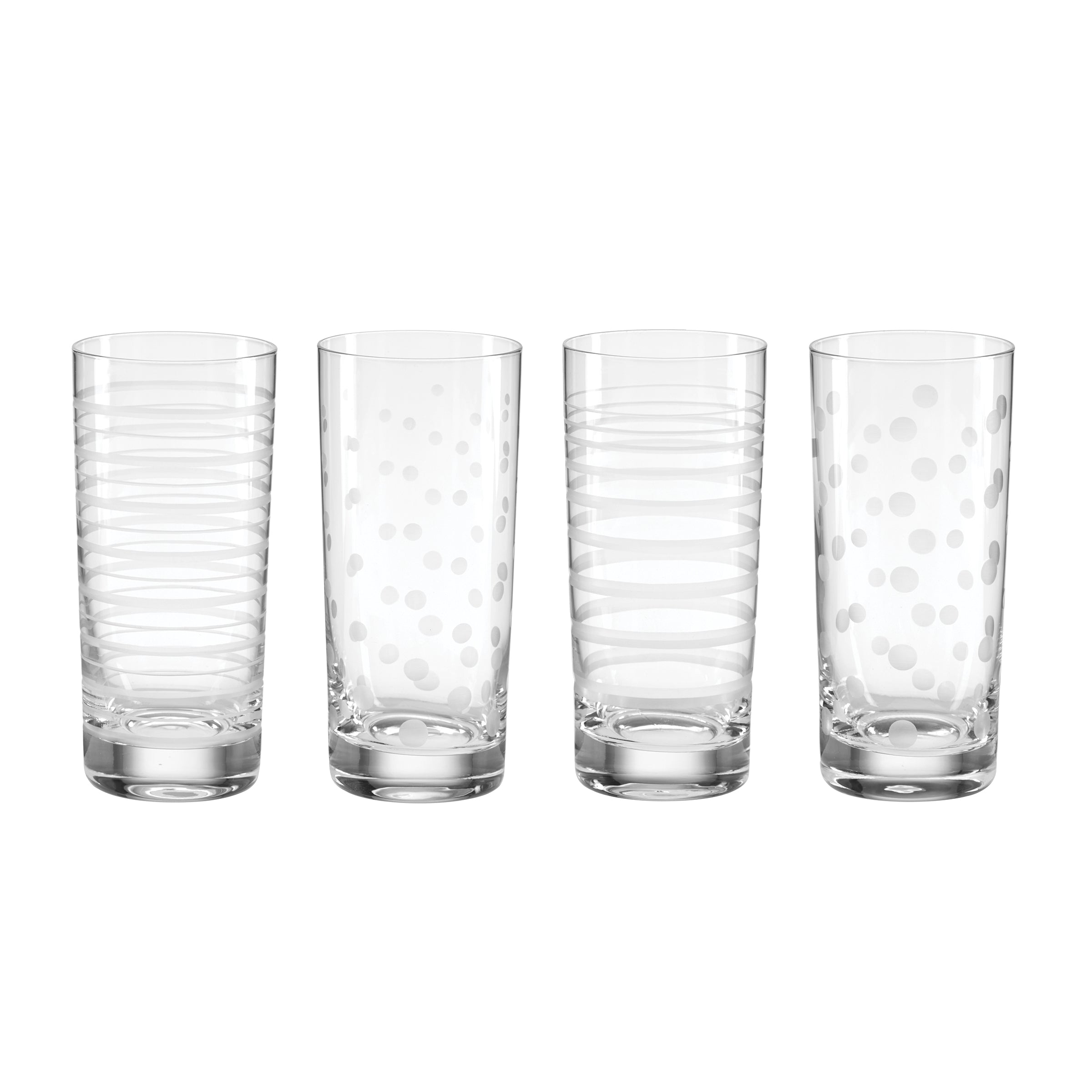Mingle Highball Glasses   Set Of 4