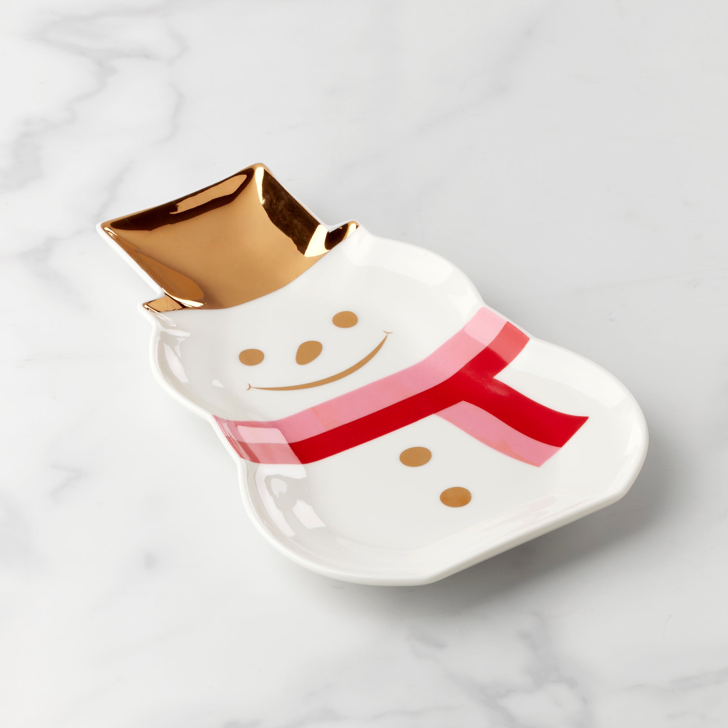 Alternative view of Be Jolly Snowman Candy Dish