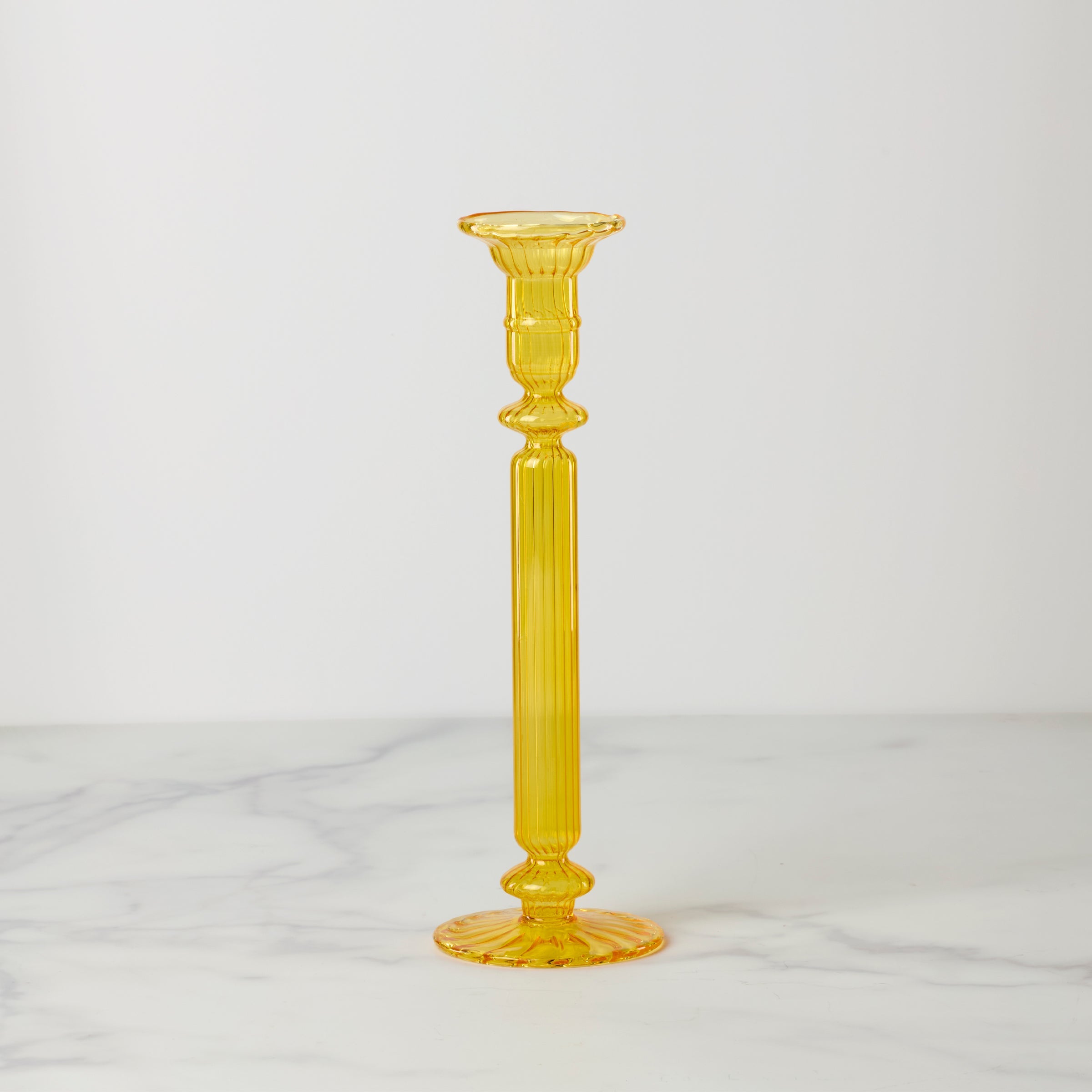 Nalia Candlestick Holder Daffodil