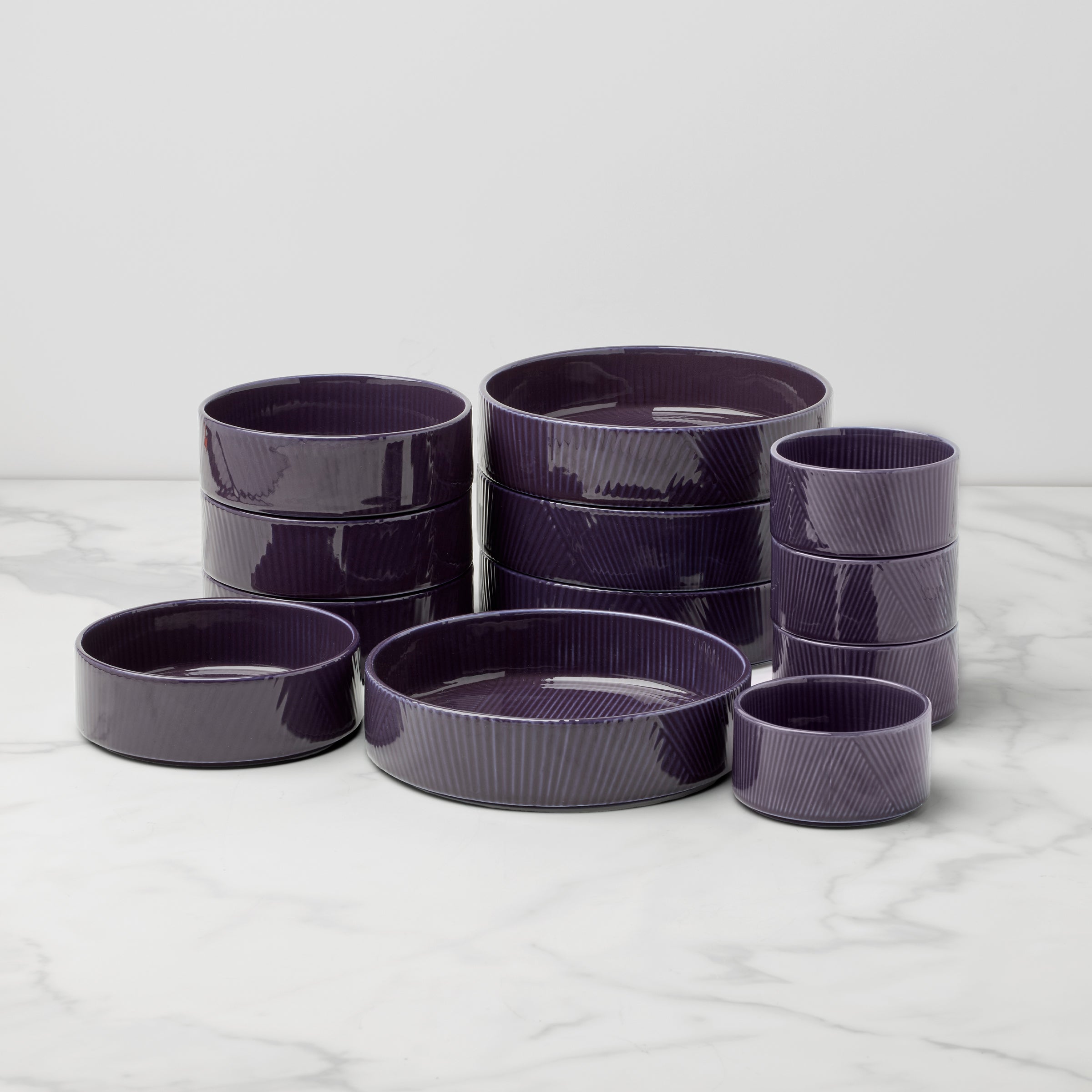Alternative view of Modulus Nightshade 12 Piece Bowl Set