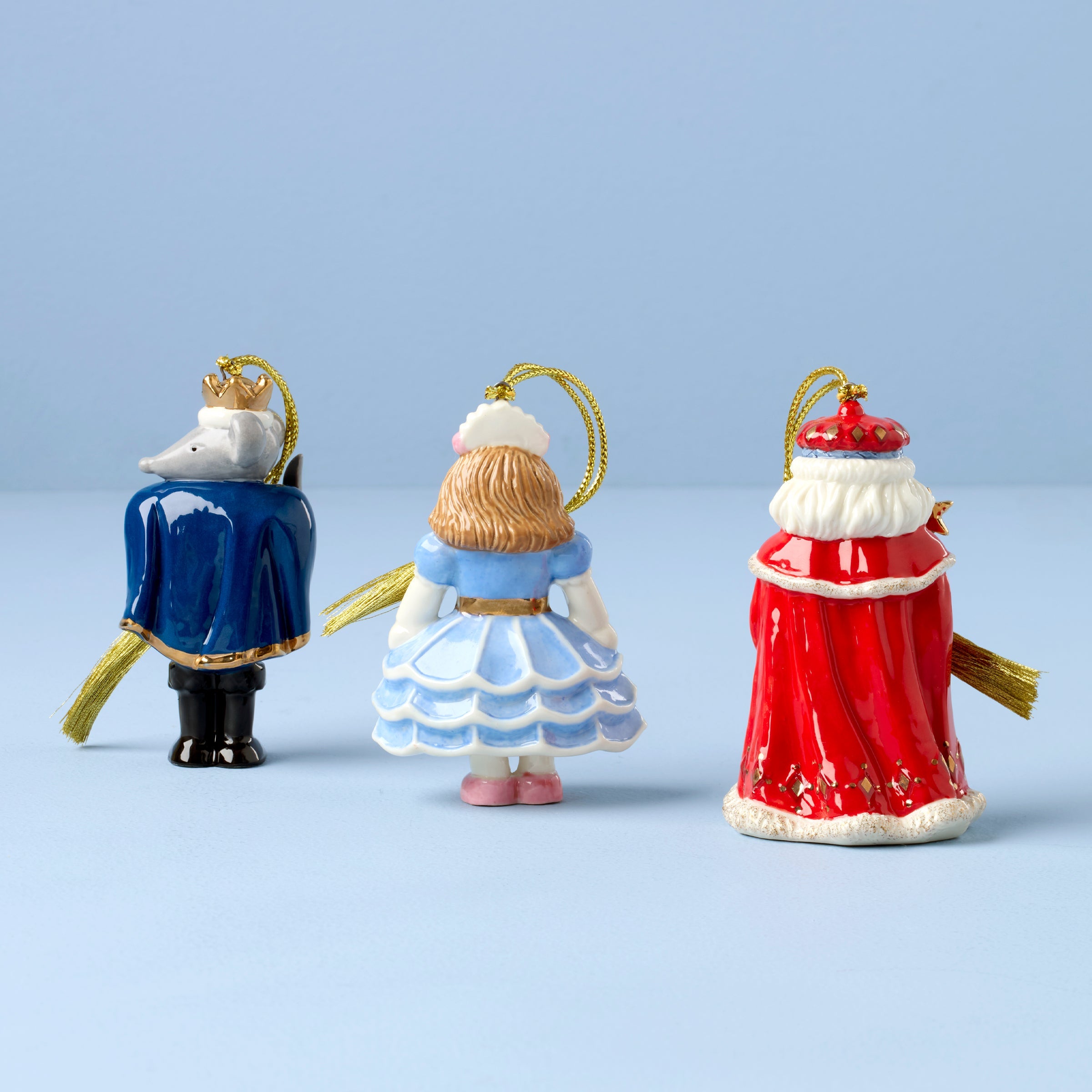 Alternative view of Nutcracker Ballet 3 Piece Ornament Set