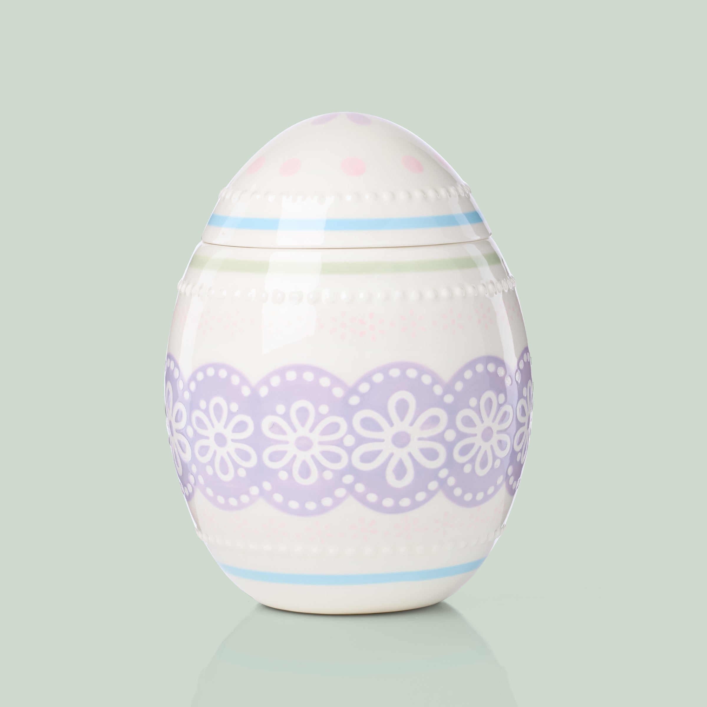 Alternative view of Bunny Hop Easter Egg Candy Jar