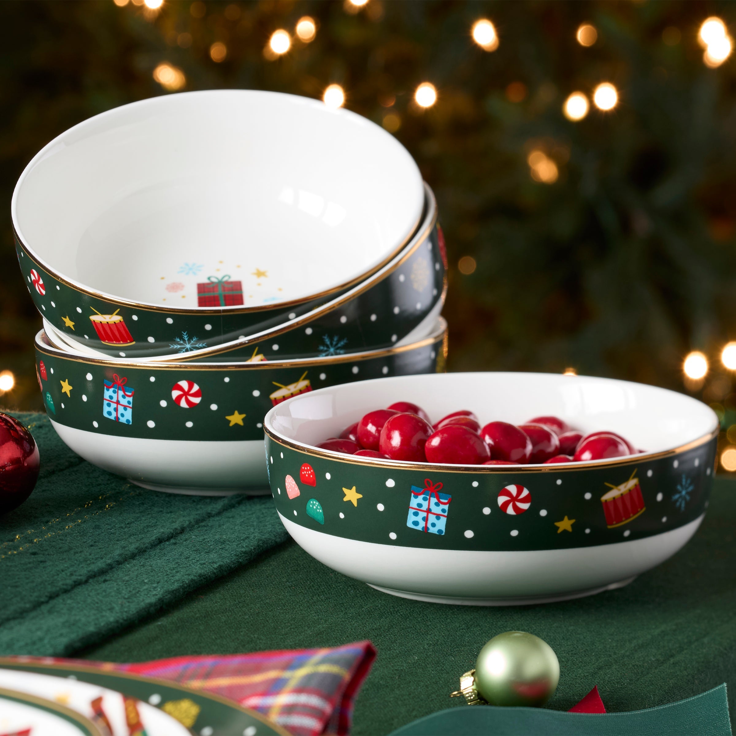 Alternative view of Nutcracker Ballet All Purpose Bowls   Set of 4
