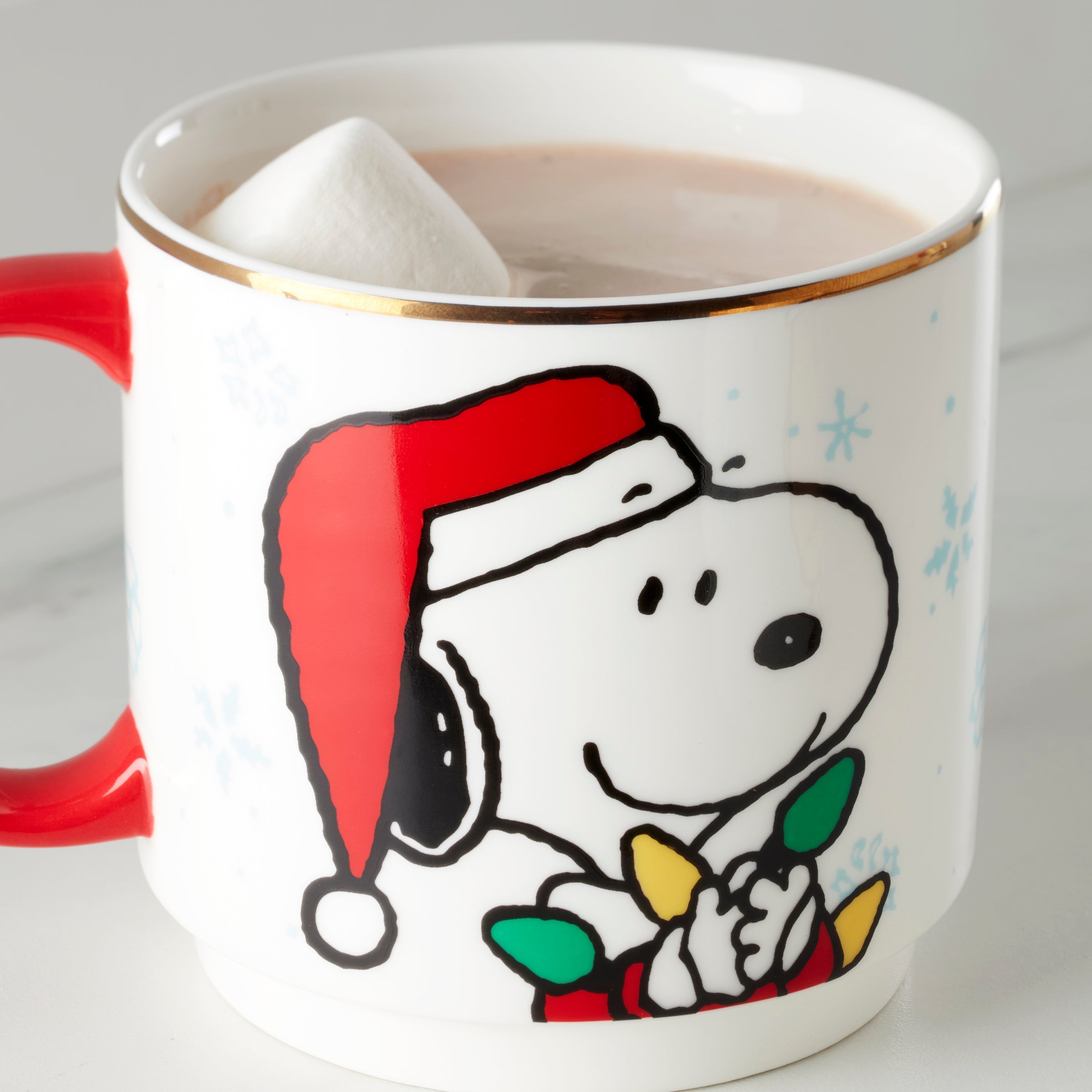 Snoopy Christmas Stacking Mugs Set of 4 - Image 4
