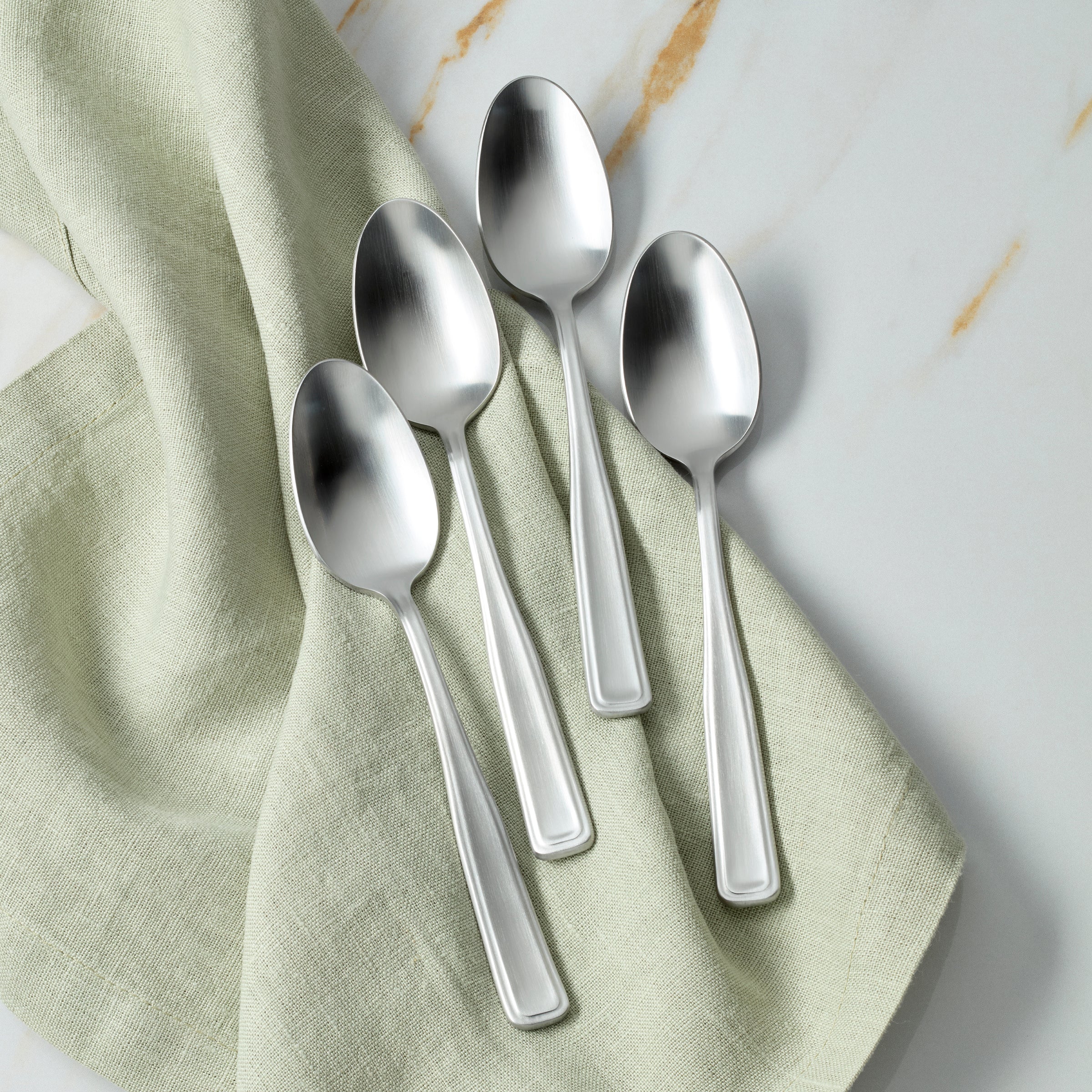 Reid Satin Dinner Spoon Set of 4 - Image 2