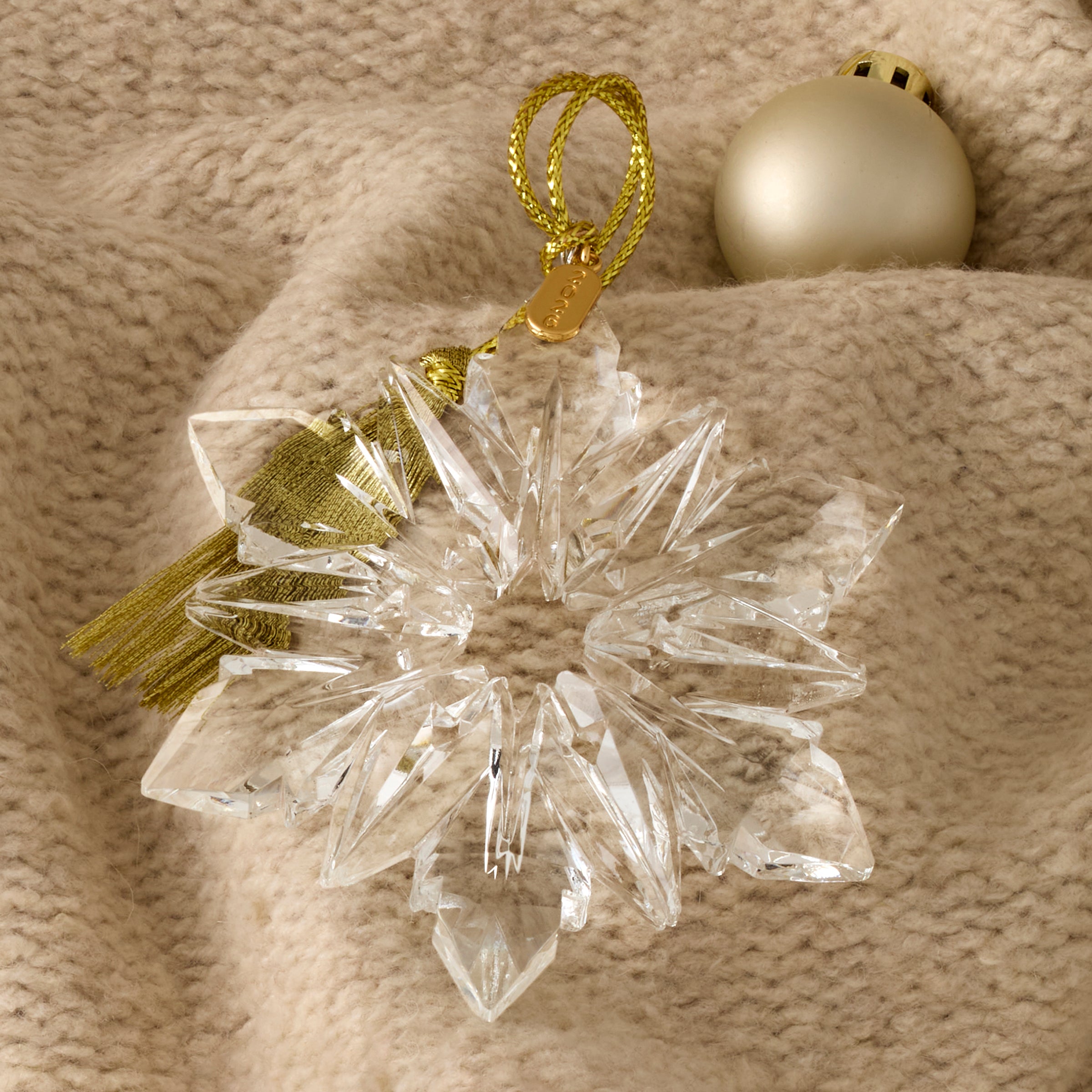 Alternative view of 2026 Optic Snowflake Ornament