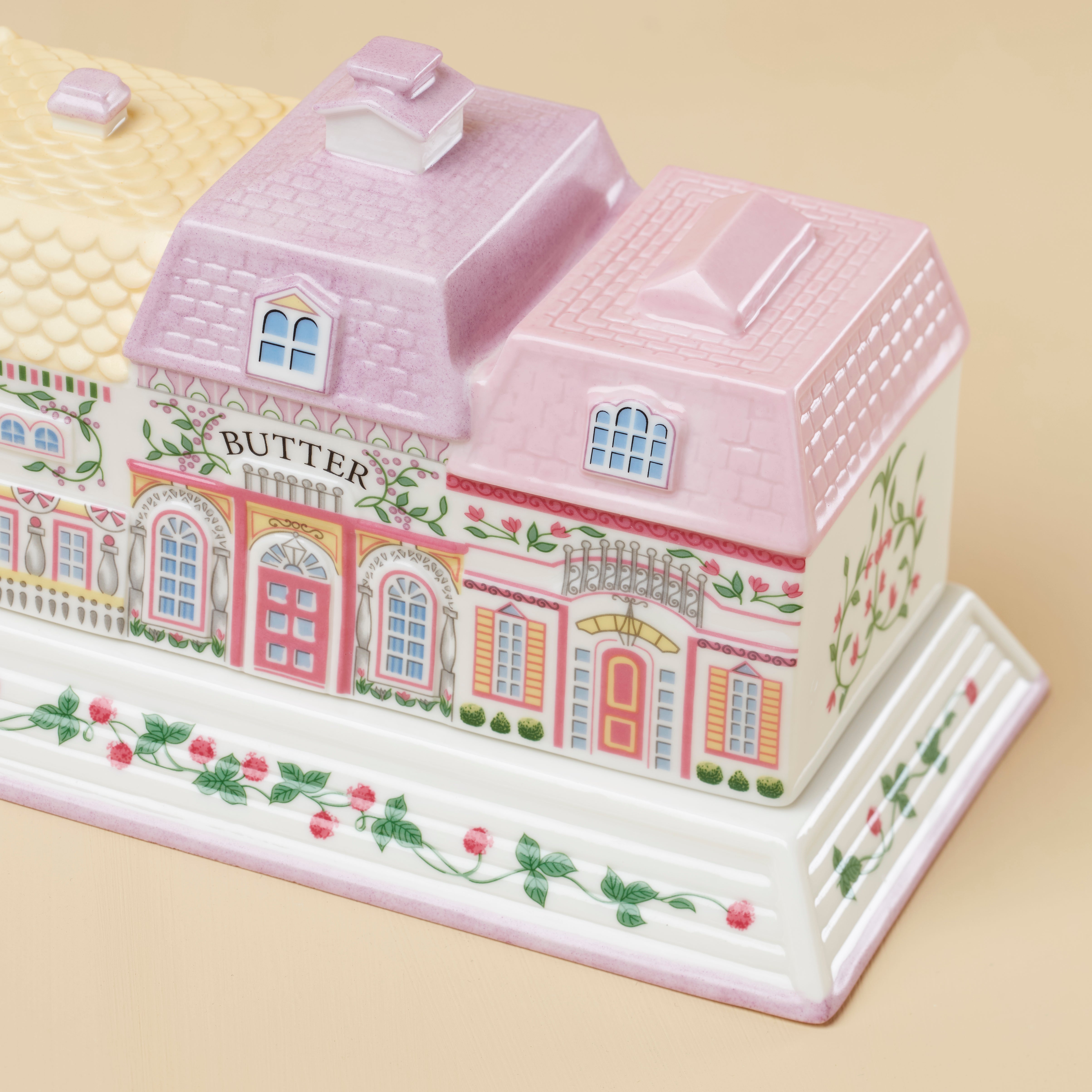 Lenox Spice Village Covered Butter Dish - Image 3