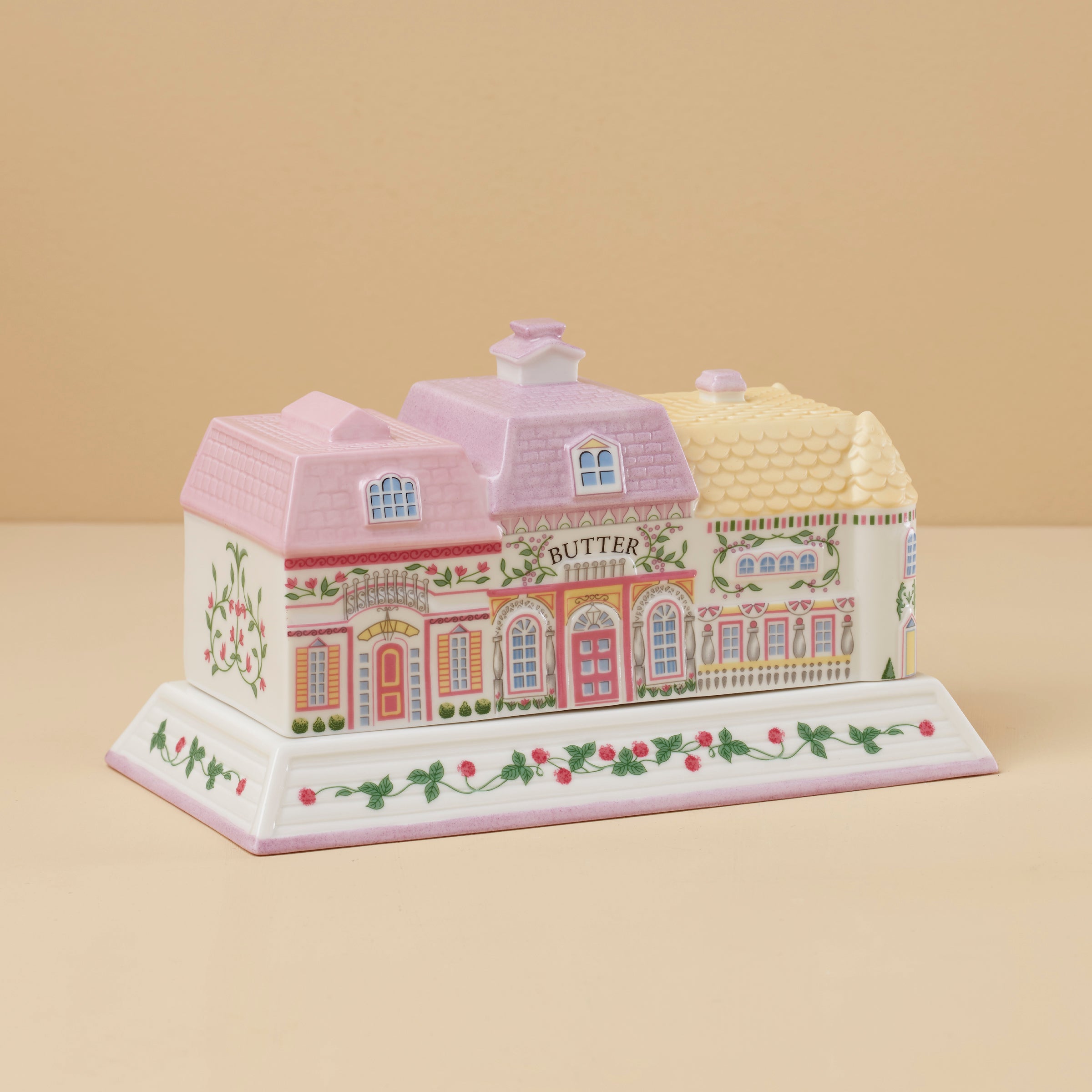 Alternative view of Lenox Spice Village Covered Butter Dish