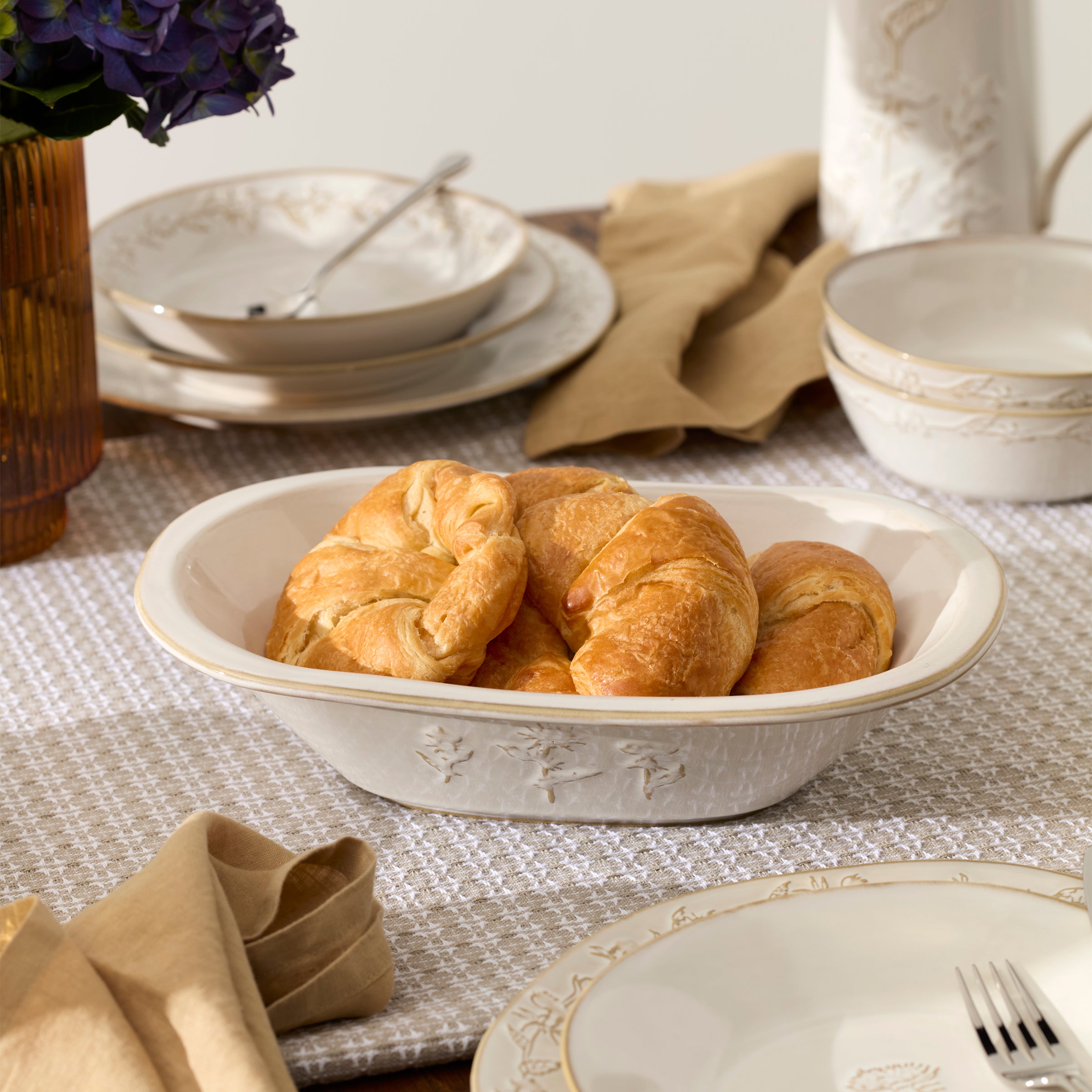 Homespun Dough Bowl - Image 7