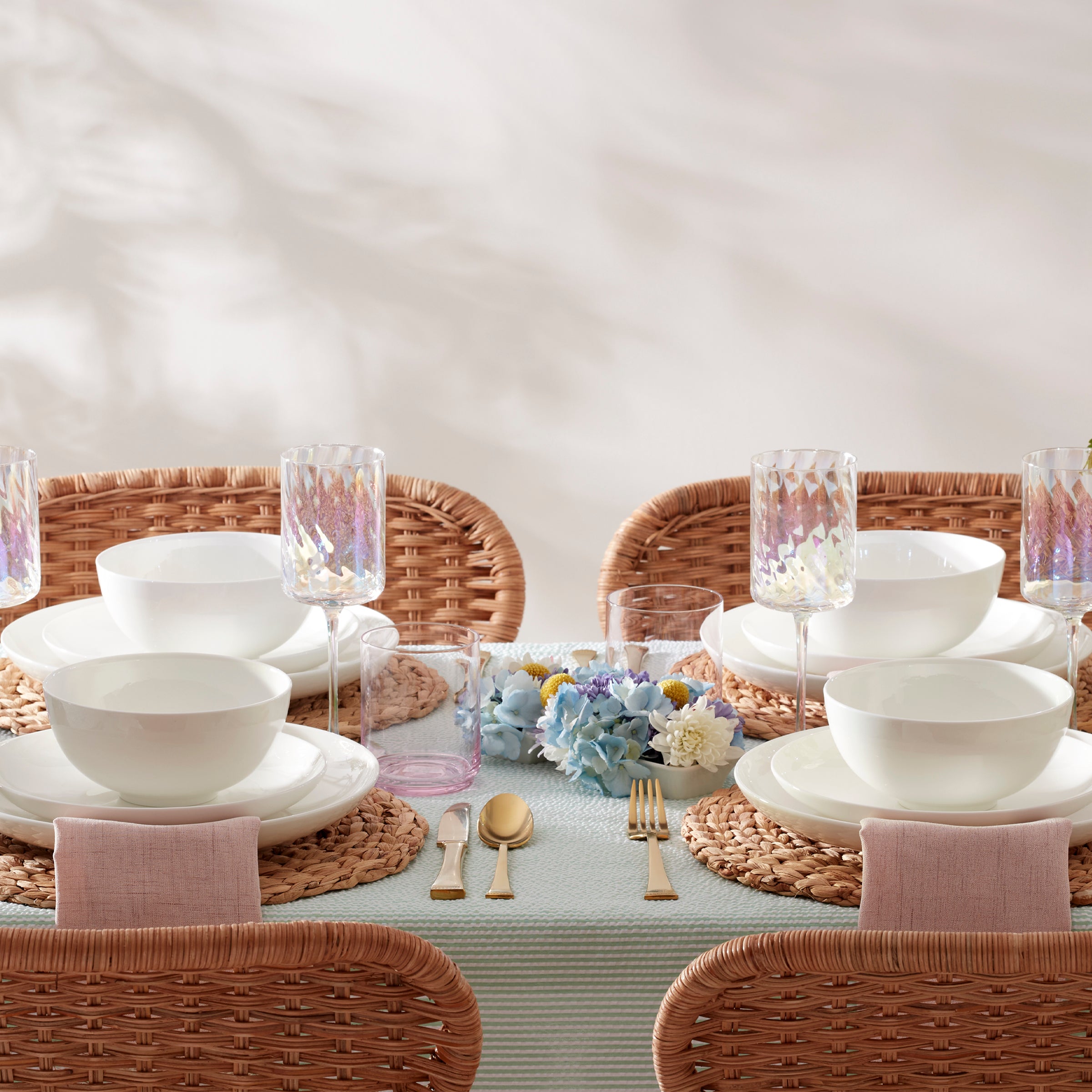 Alternative view of Studio 1414 Coupe 12 Piece Dinnerware Set