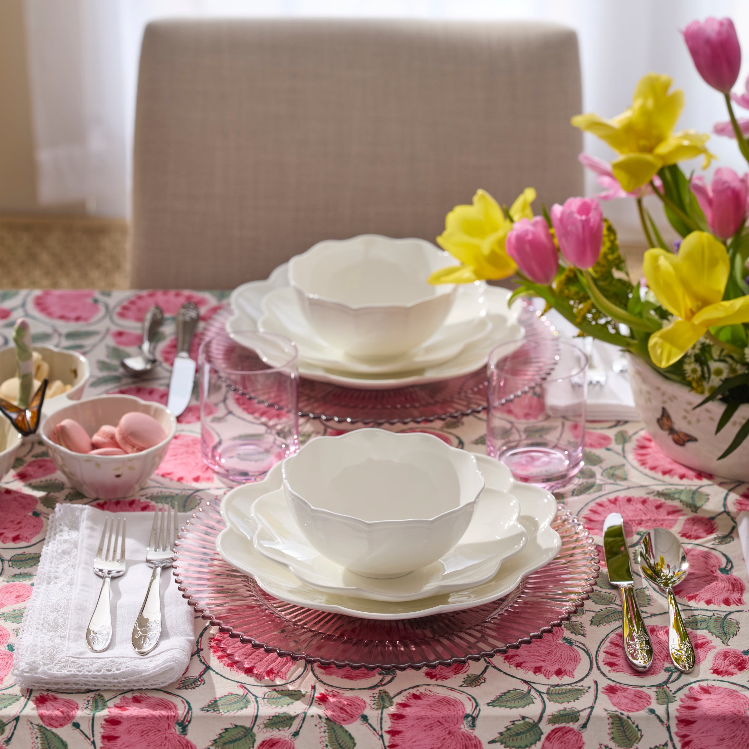 Alternative view of Studio 1414 Scallop, All Purpose Bowls, Set of 6