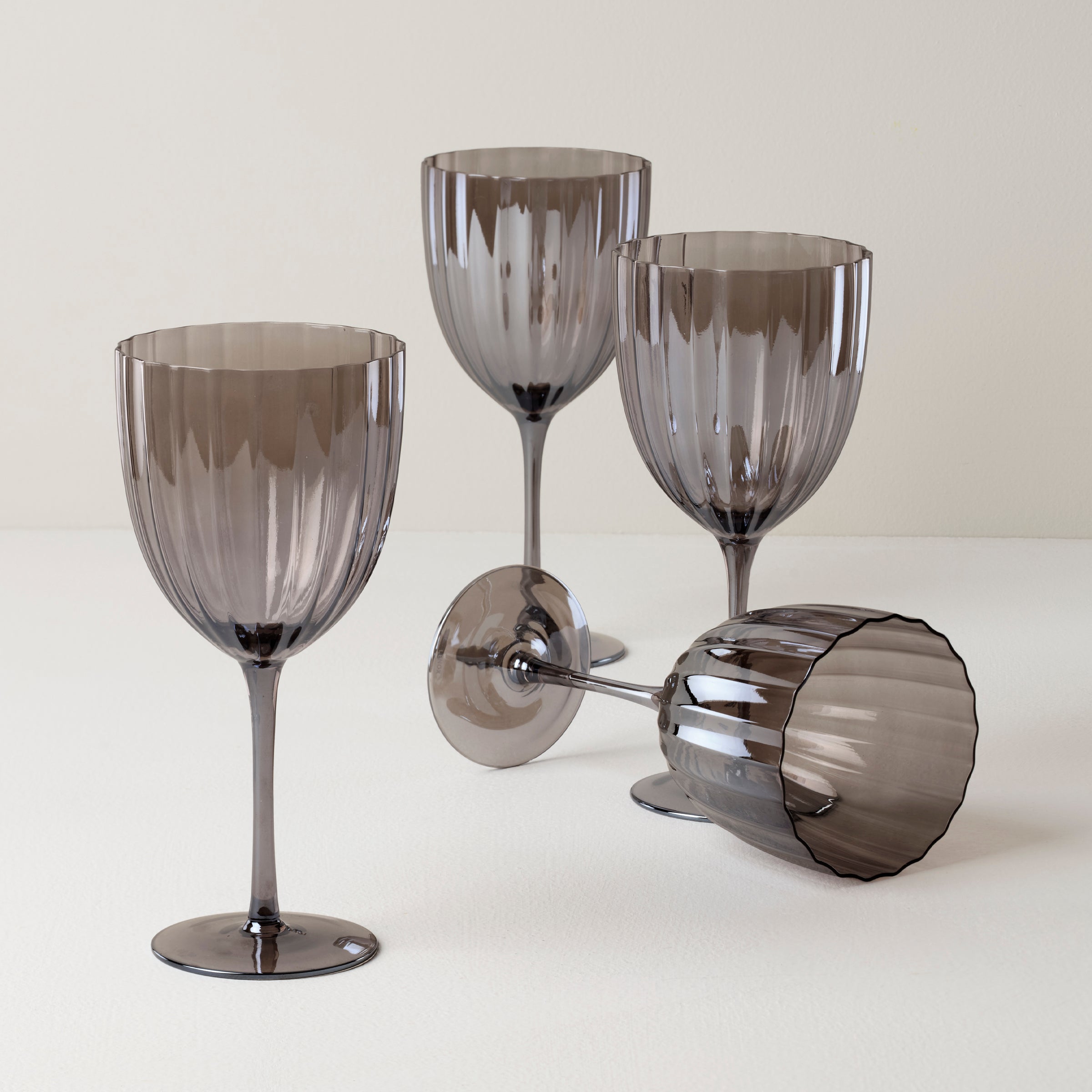 Curva Luxe All Purpose Wine Glasses   Set Of 4