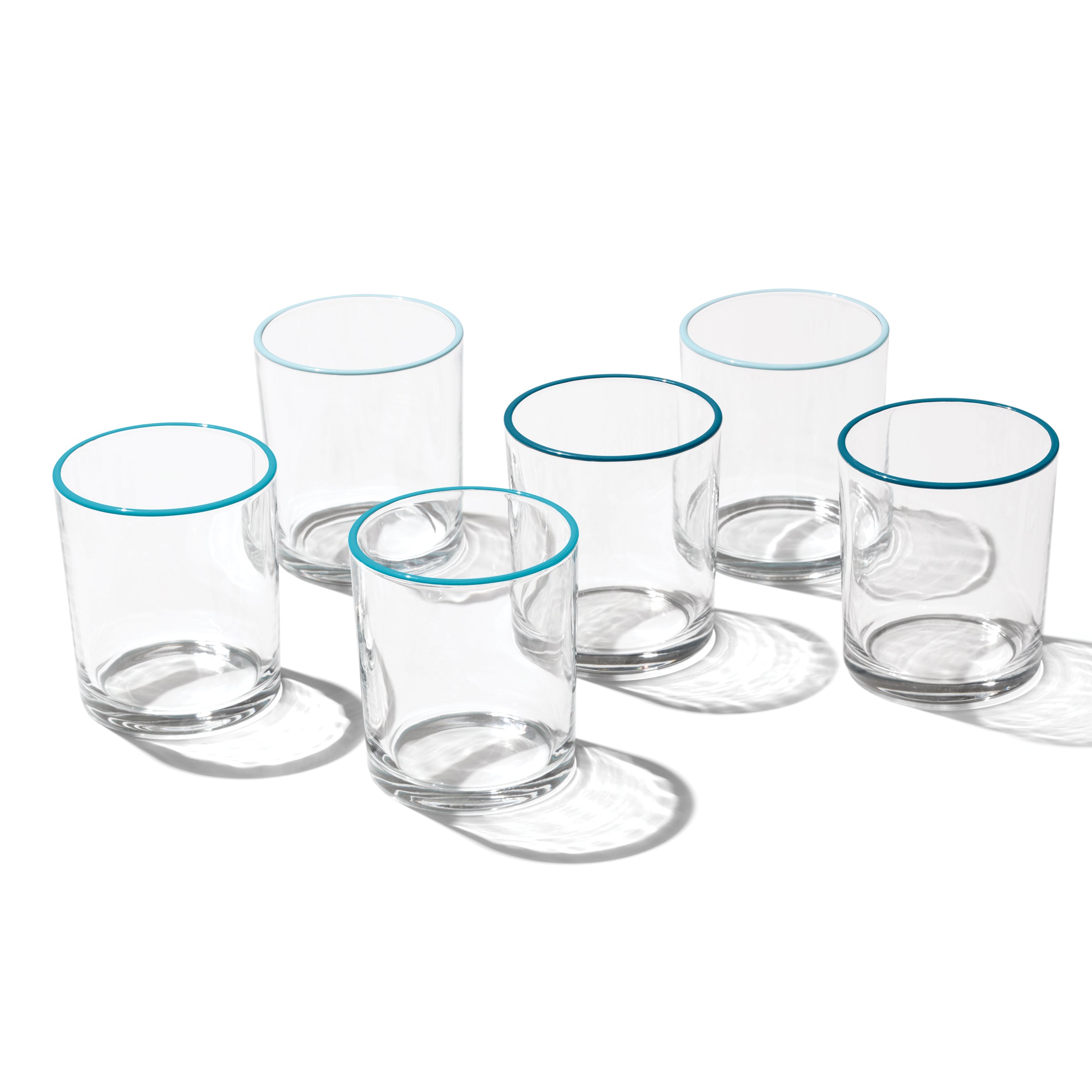 Alternative view of 24 Seven Turquoise Medium Tumbler   Set Of 6