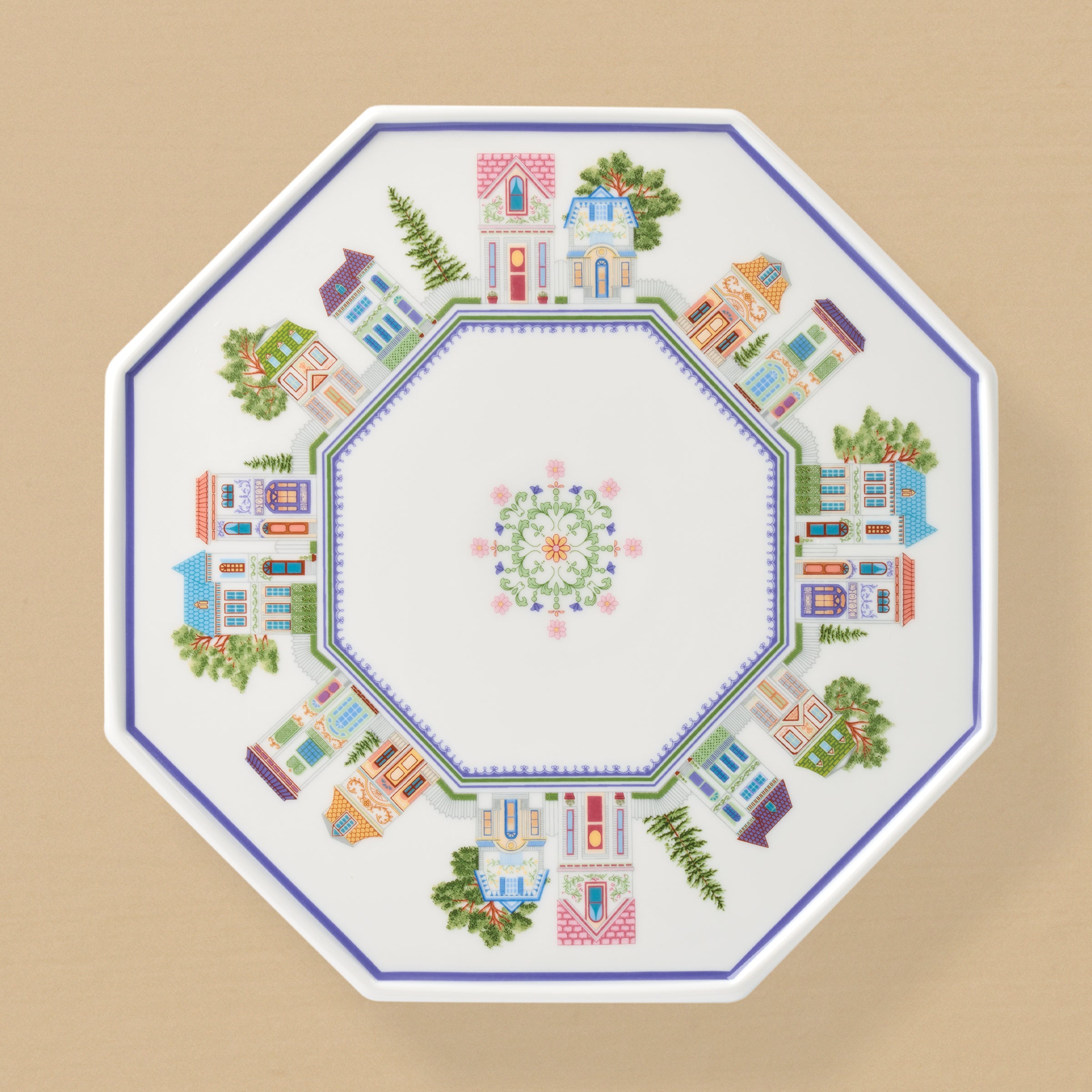 Alternative view of Lenox Spice Village Cake Plate