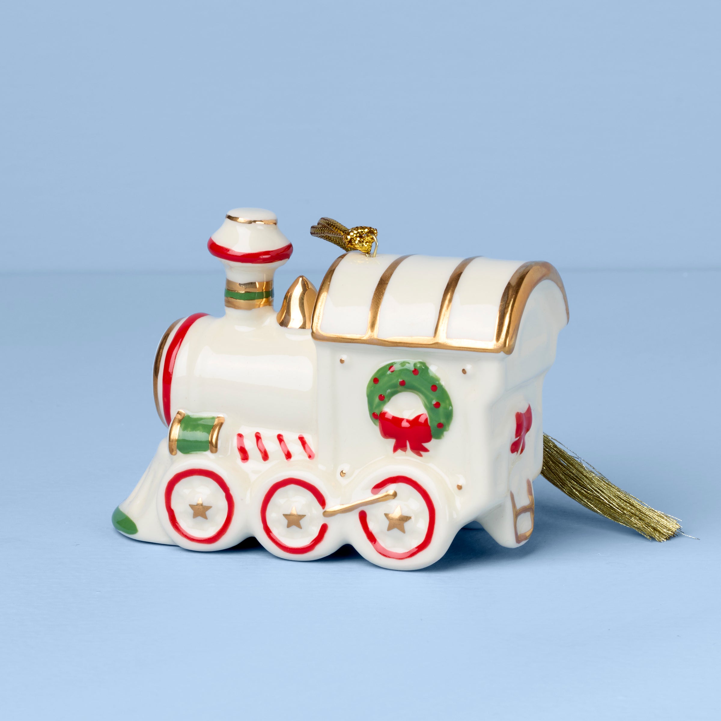 Alternative view of Personalized My Holiday Train Ornament