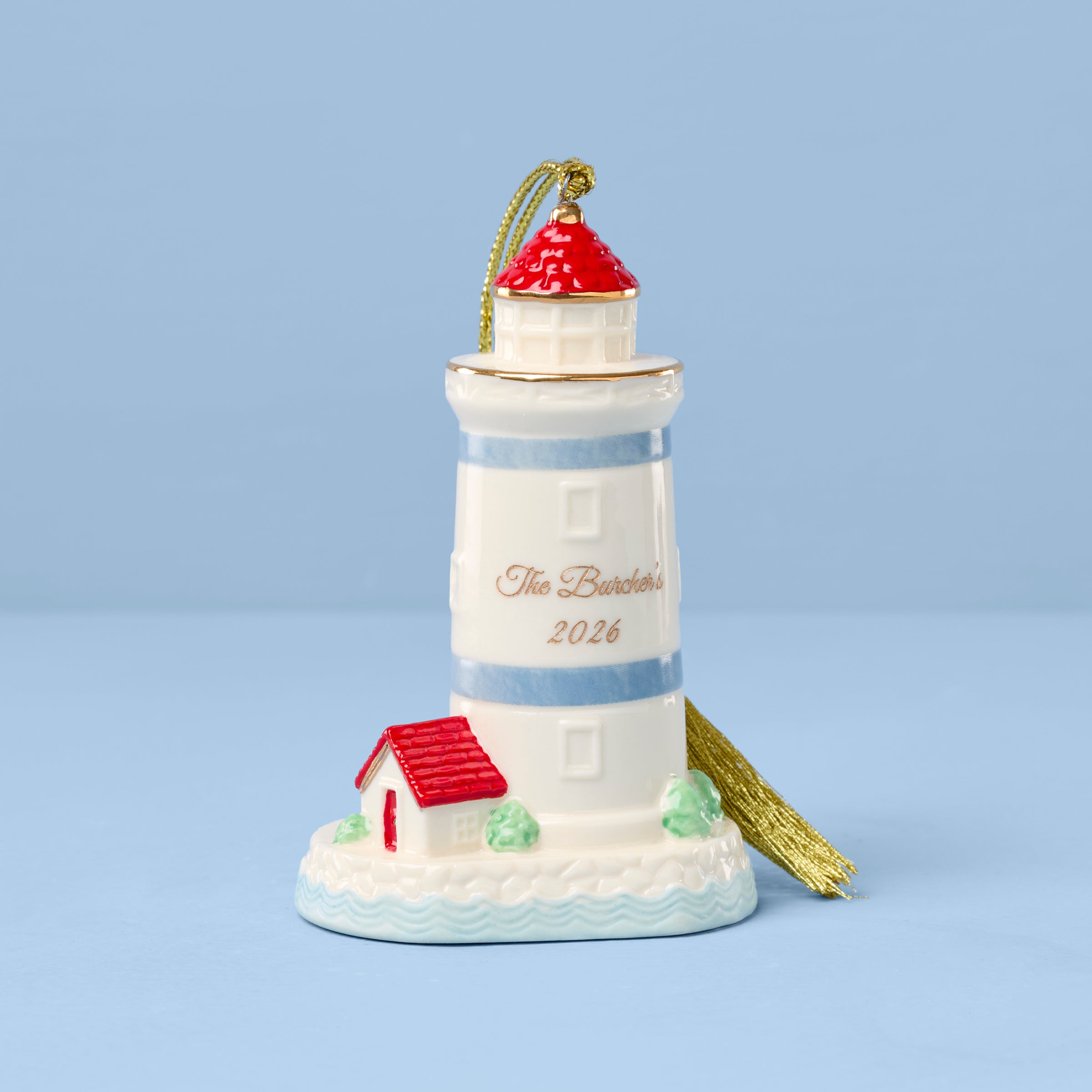 Personalized Lighthouse Ornament