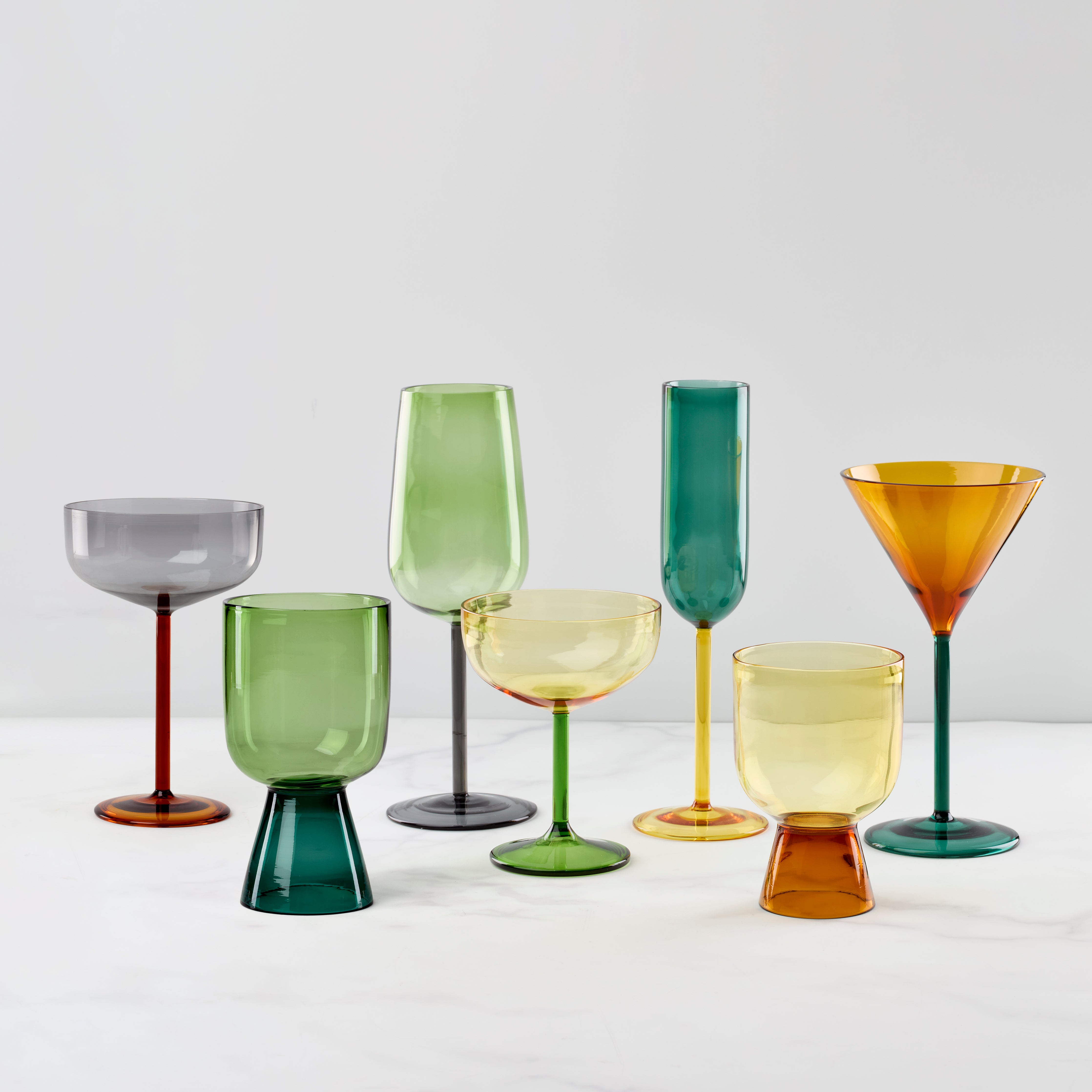 Alternative view of Niko Artisan Crafted Coupe Cocktail Glass