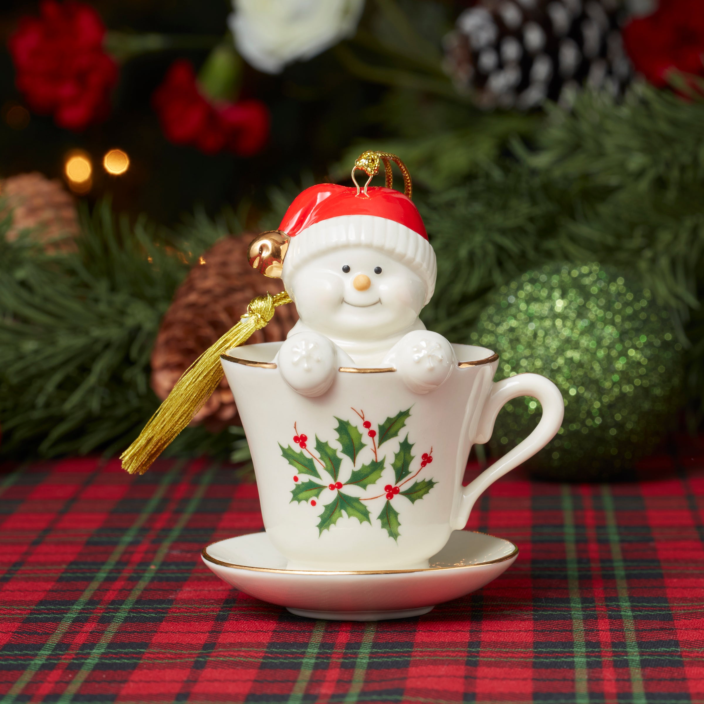 Coffee Tea & Me Snowman Ornament - Image 4