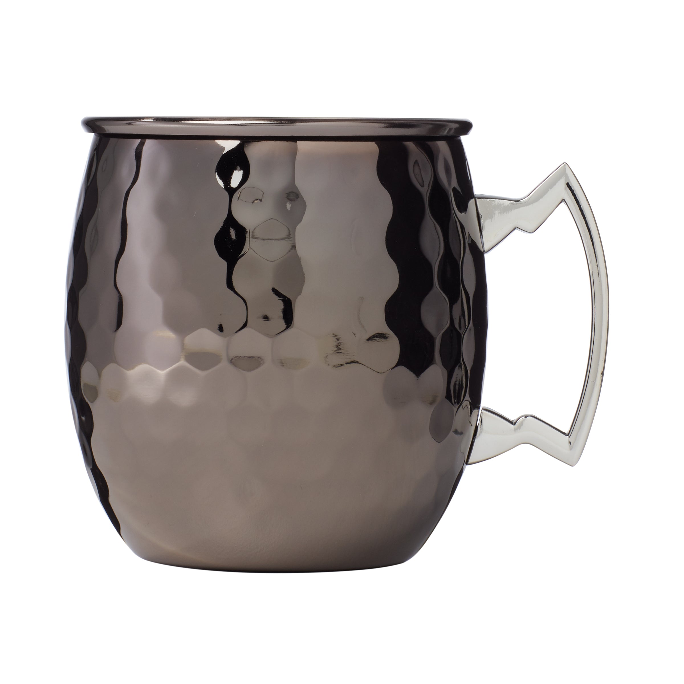 Black Nickel Faceted Moscow Mule Mug
