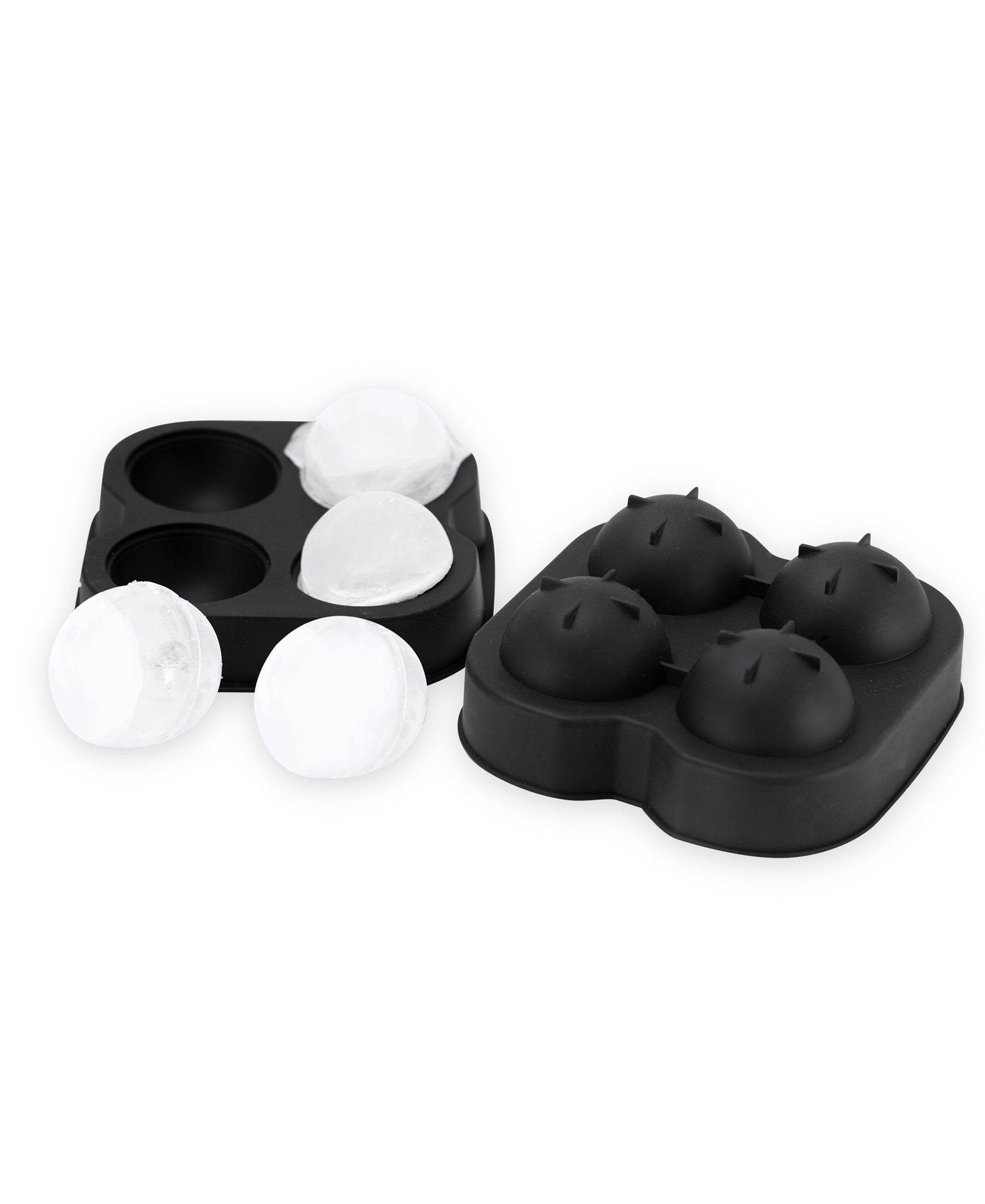 Alternative view of Black Round Silicone XL Ice Mold
