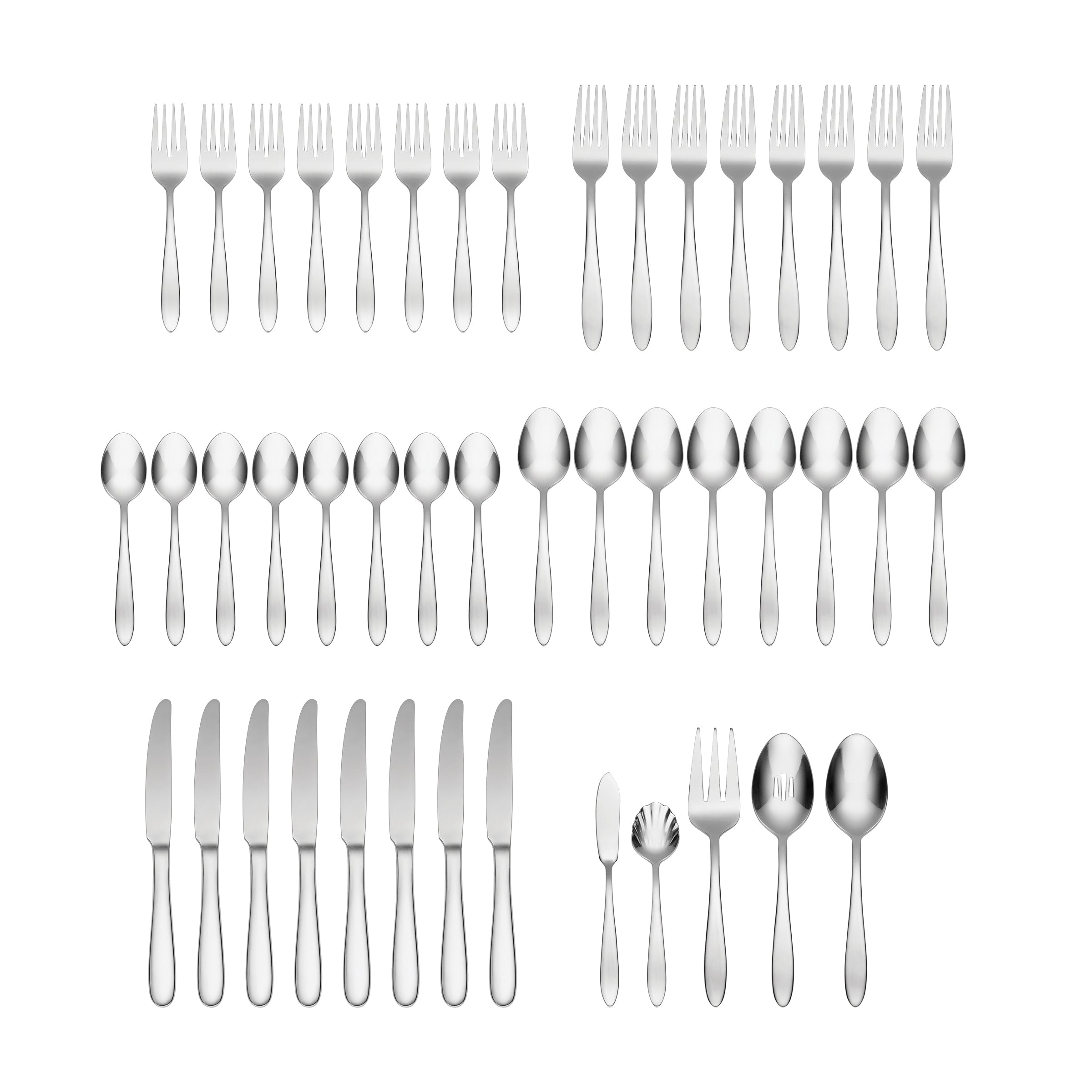 Mooncrest 45 Piece Flatware Set - Image 3