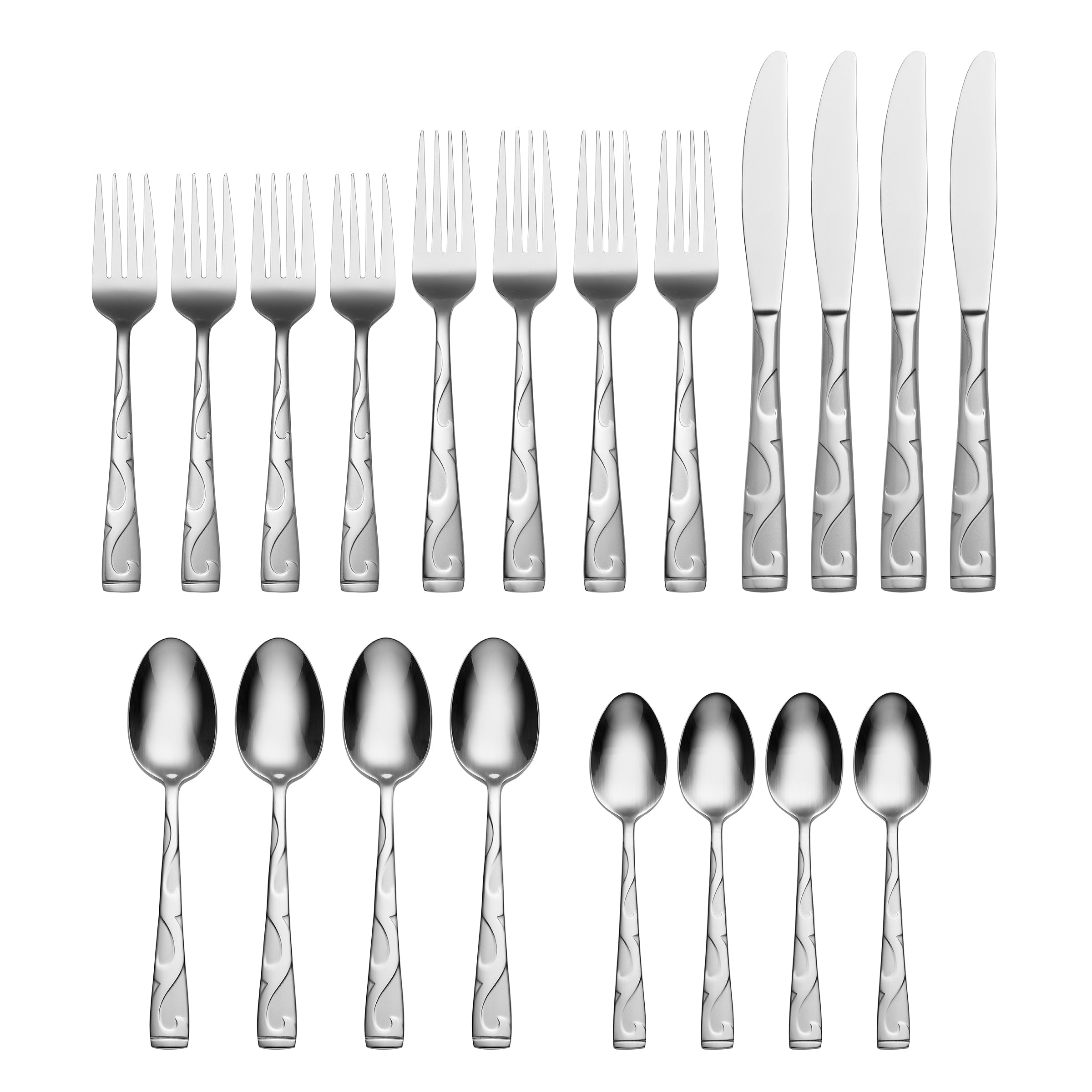 Alternative view of Tuscany 20 Piece Flatware Set