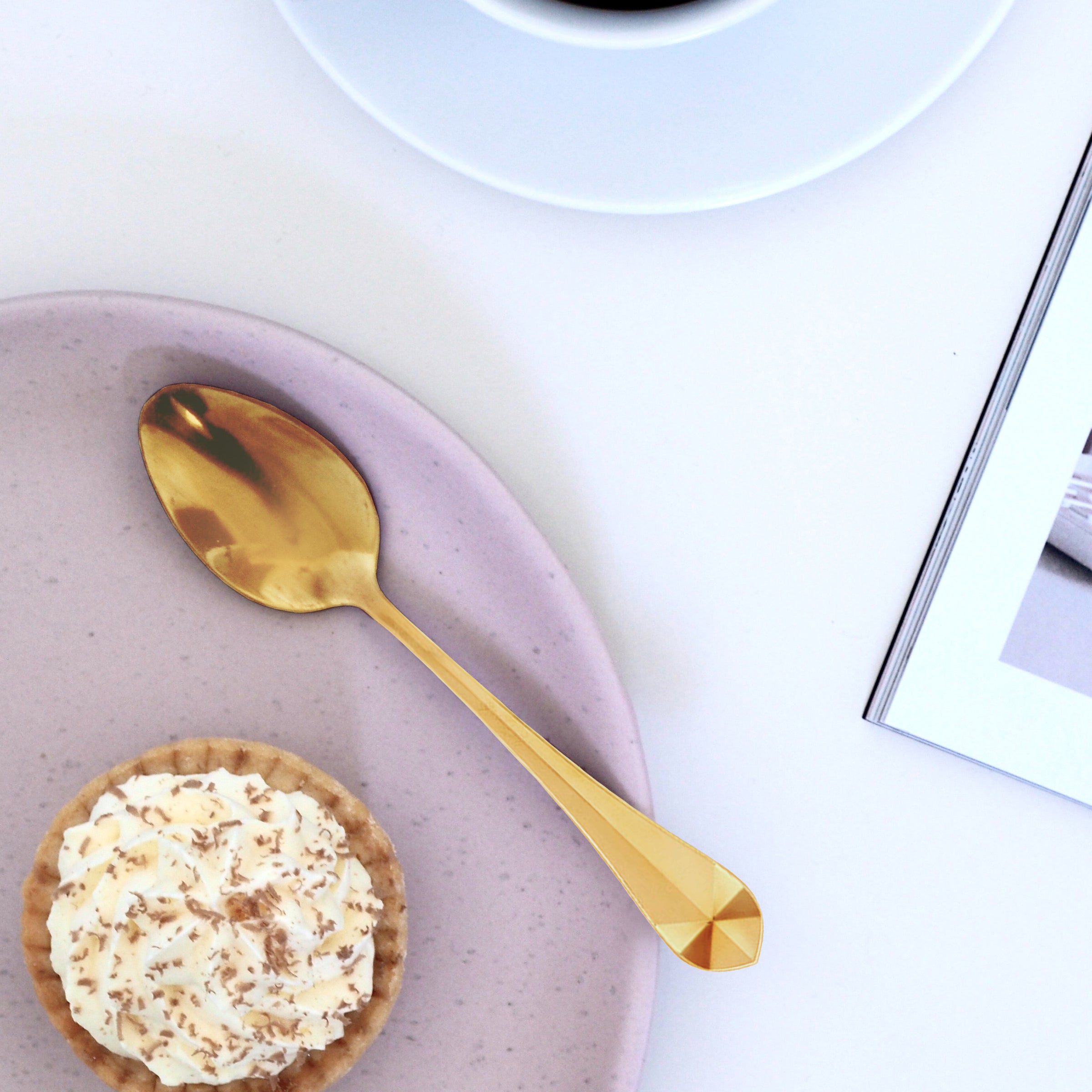 Belvoir Full Gold 18/10 5 Piece Set - Image 3