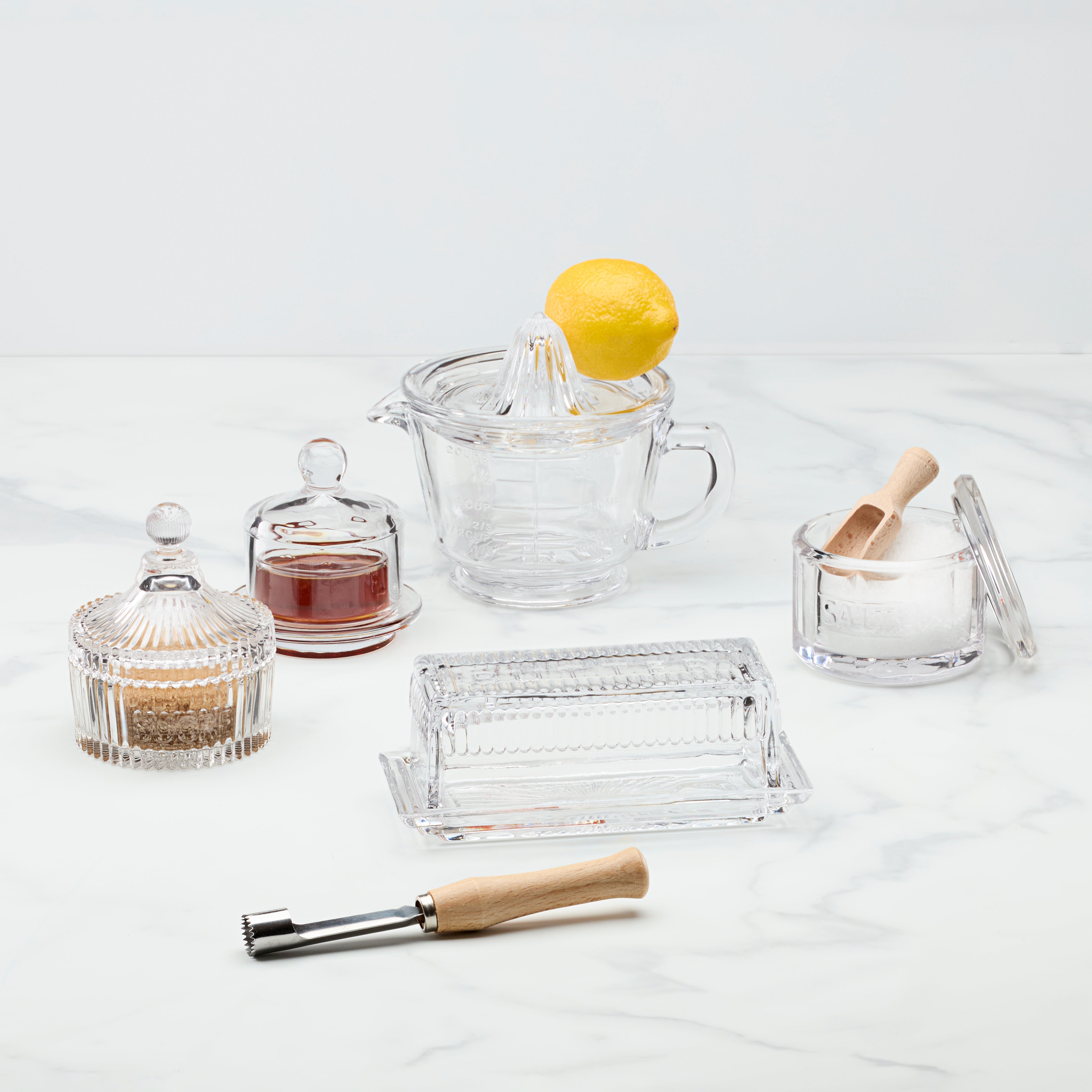 Glass Sugar Dish - Image 2