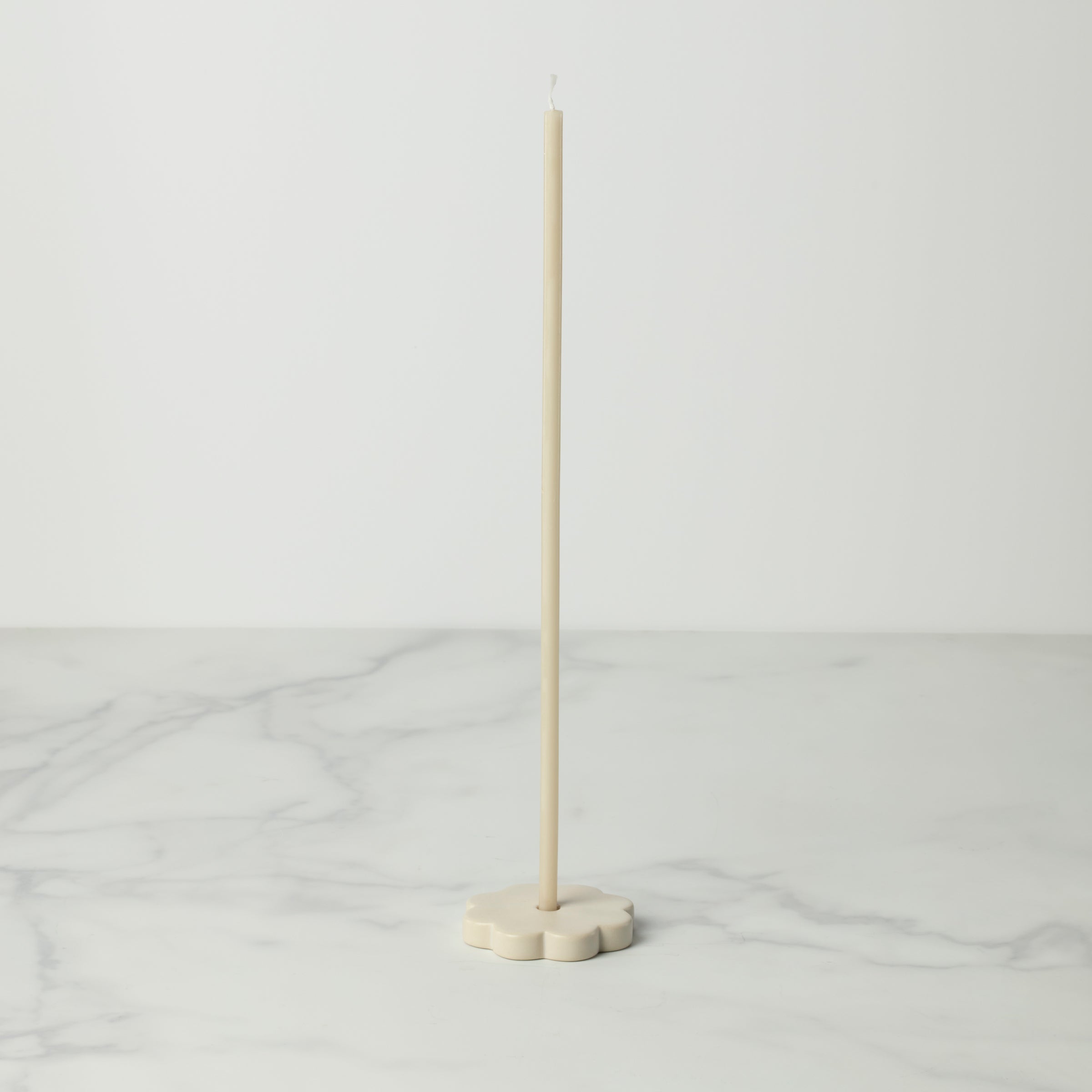 Alternative view of Long Stem Candles Set Of 12   Parchment