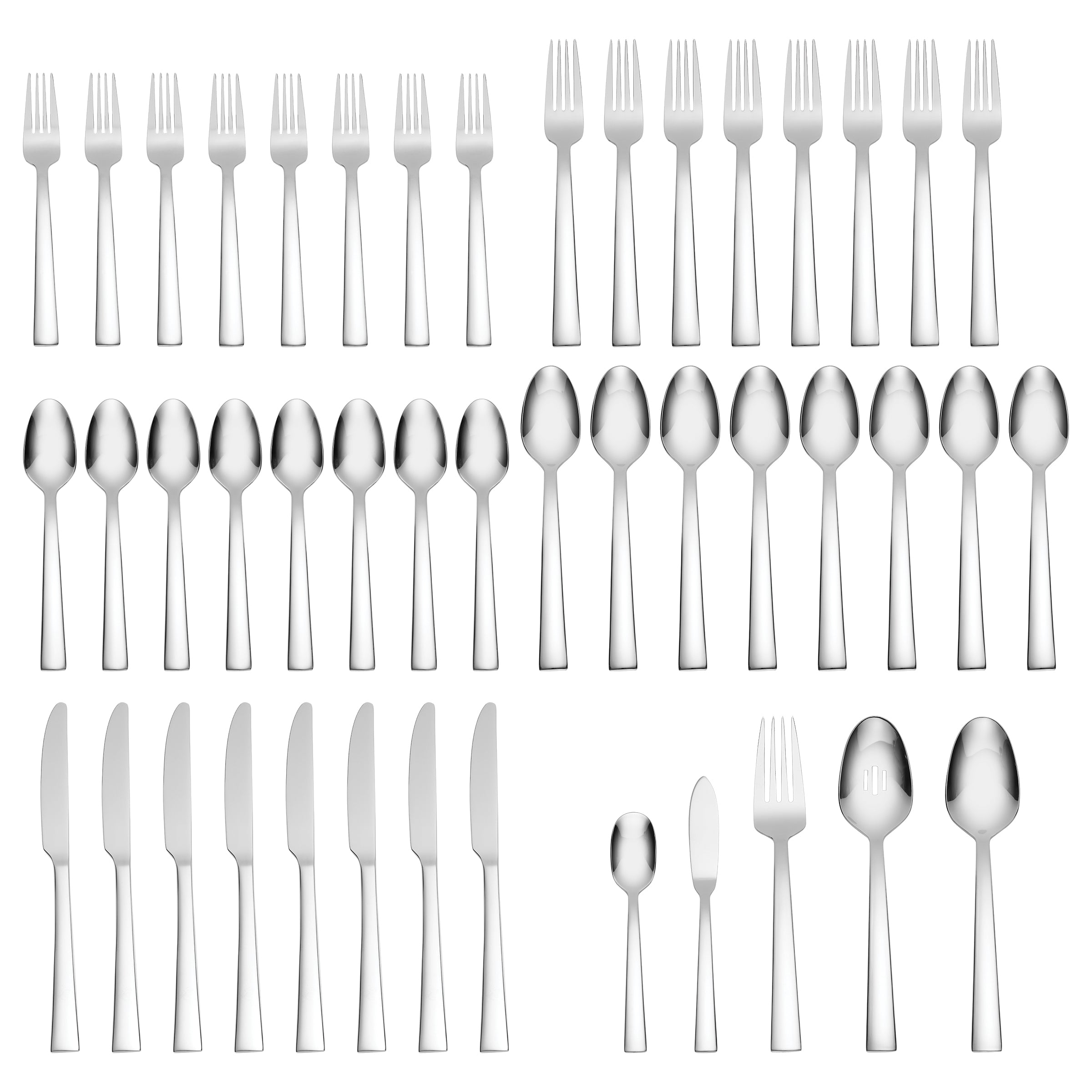 Madison Ave 45 Piece Flatware Set - Image 2
