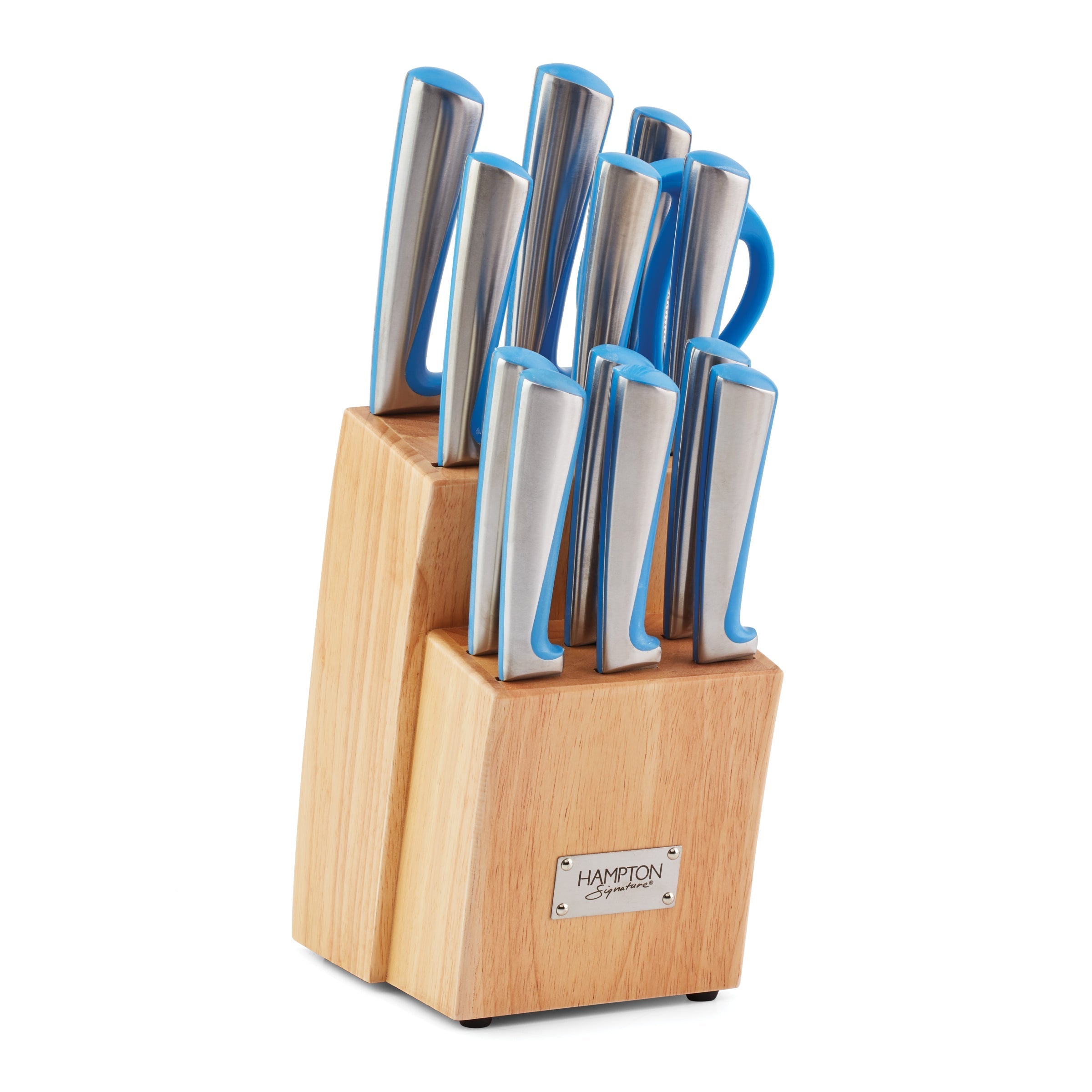 Orion Blue 14 Piece  Cutlery Block Set