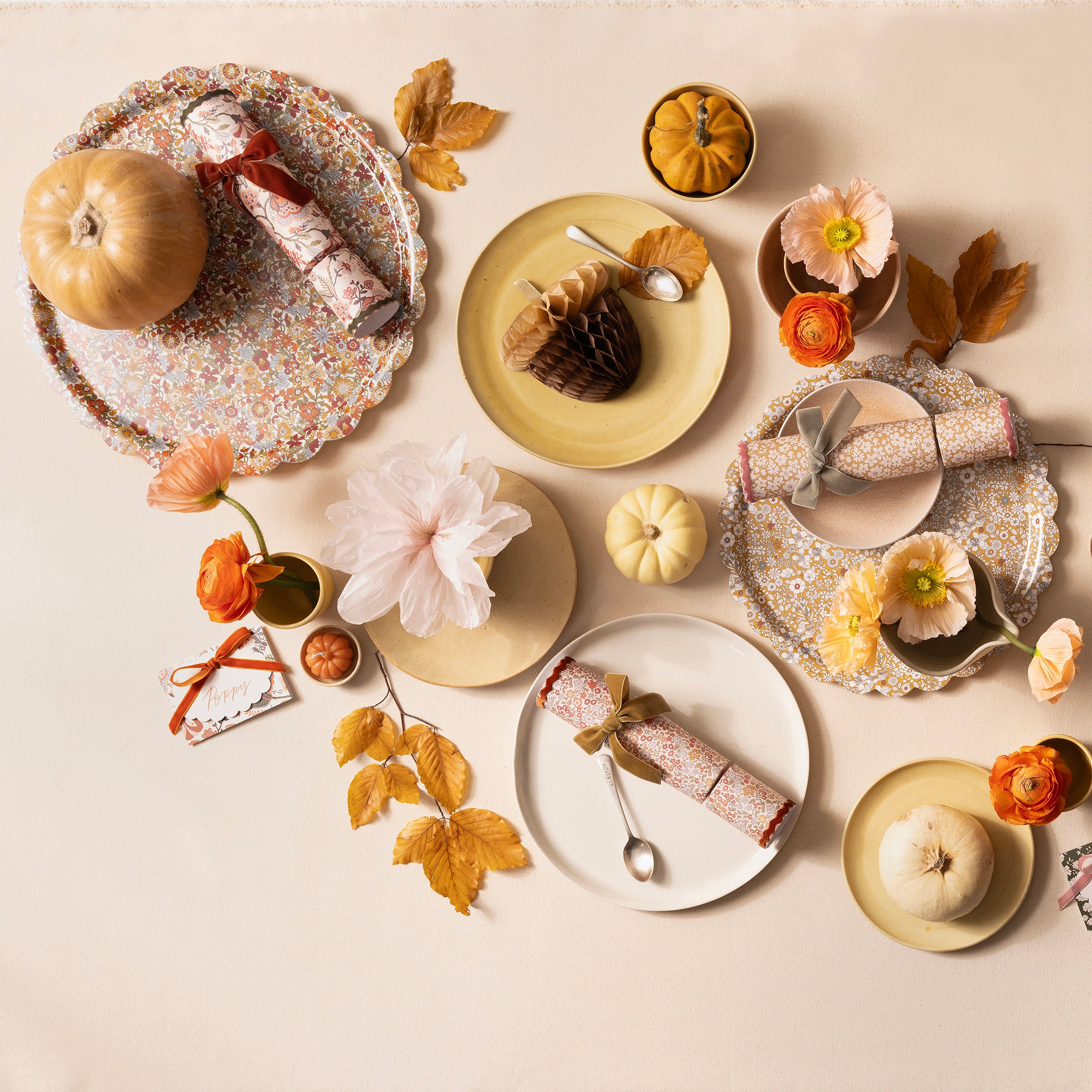 Alternative view of Meri Meri x Liberty June Blossom Large Tray