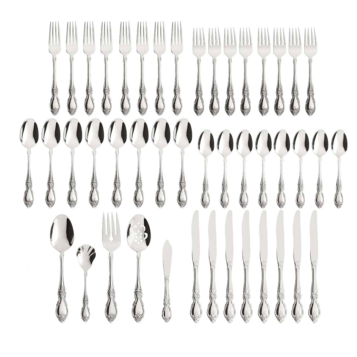 Louisiana 18/8 45 Piece Flatware Set - Image 3