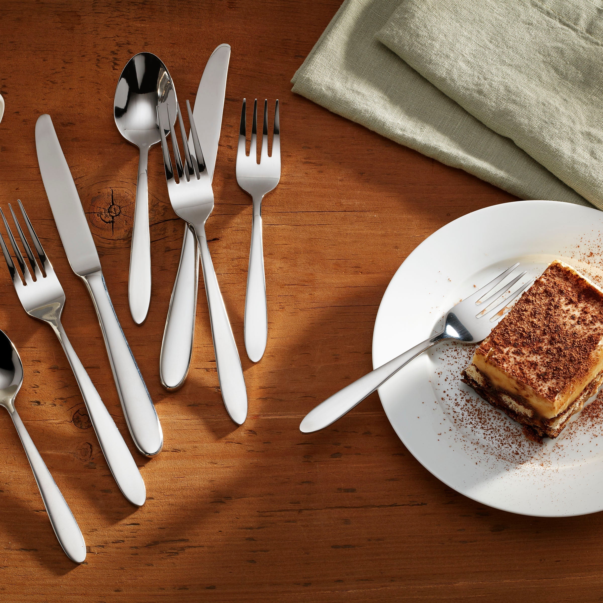 Mooncrest 45 Piece Flatware Set - Image 2